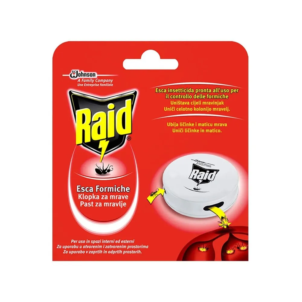 Raid esca formiche Confezione 4 Pz