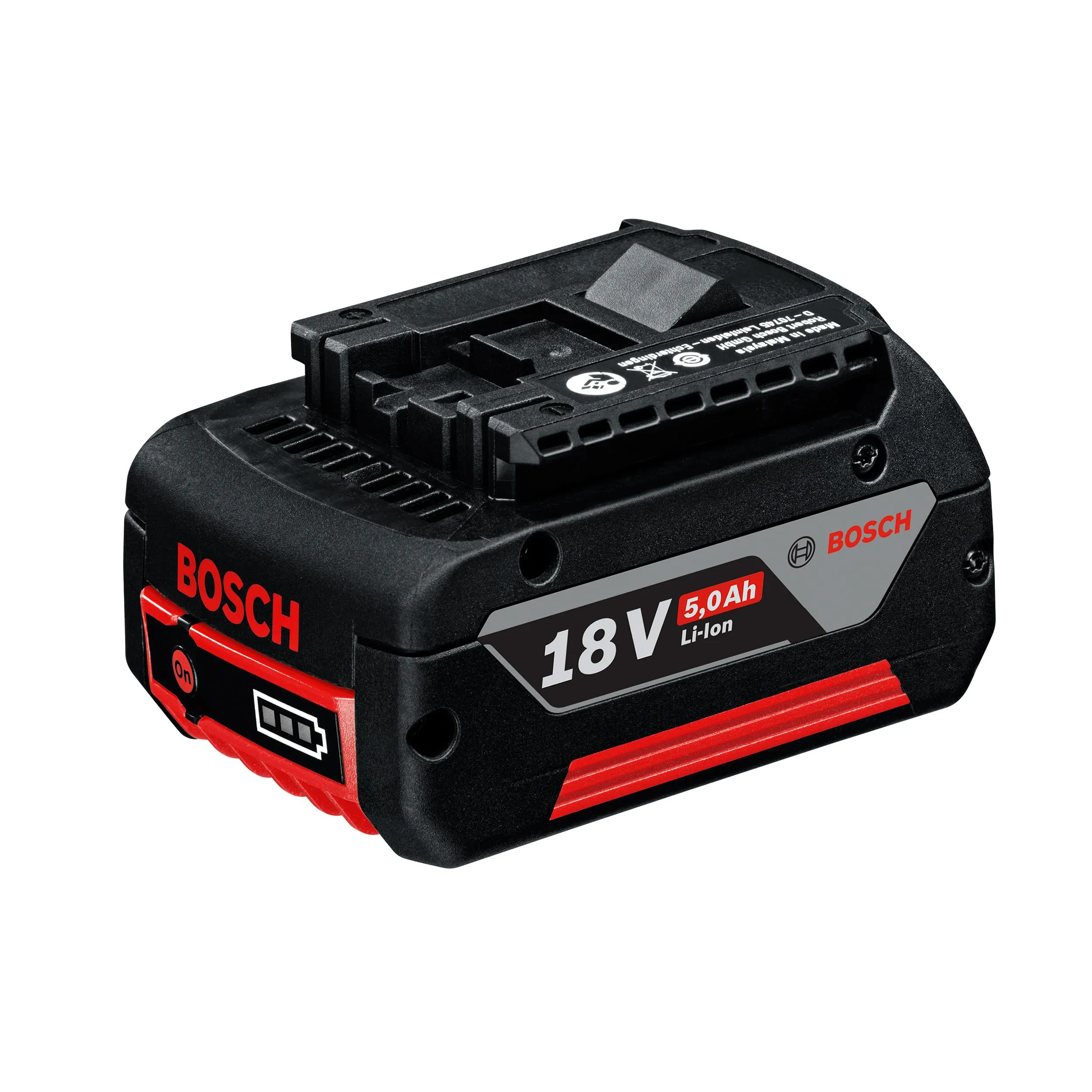 Bosch Professional 1600A002U5 GBA Batteria, 5.0 Ah, M-C, 18 V, 620 g