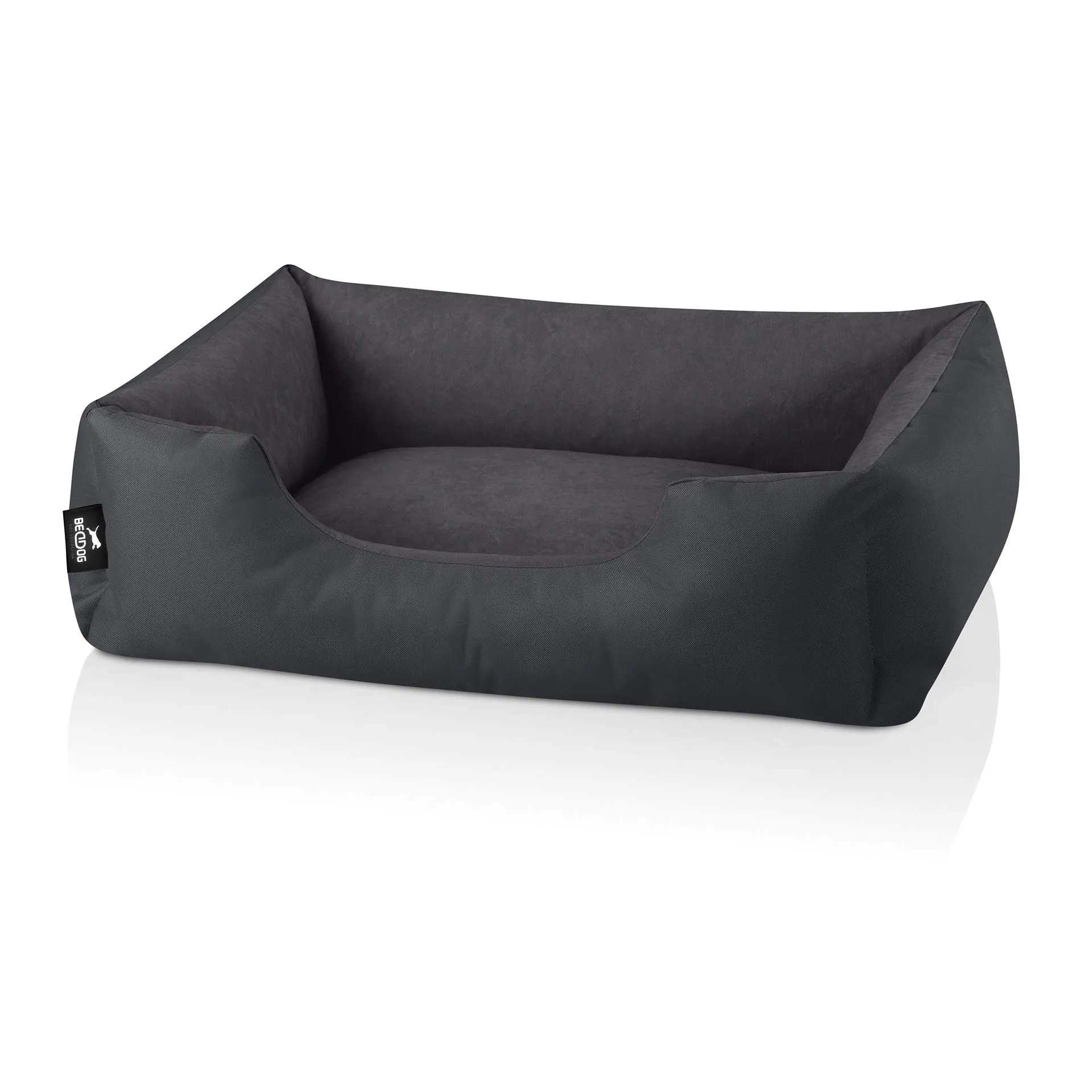 BedDog ZARA Cuccia per cani S - Cuscino - Divano - Copertina Rimovibile e Lavabile, Cani Piccola