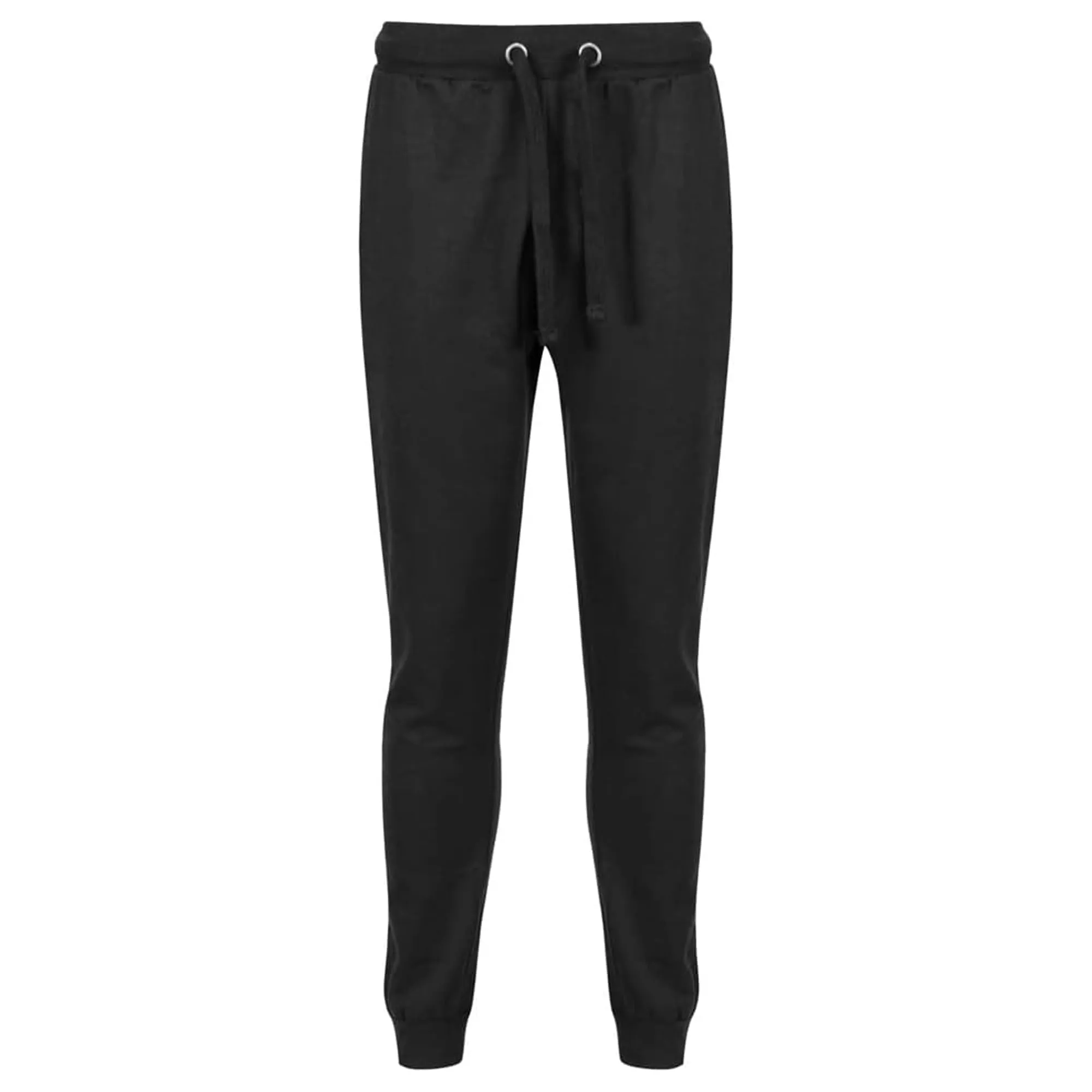 Iron Mountain IMPNT206 Pantaloni da Jogging ecologici per Uomo Realizzati con Filati riciclati, Fondo con Polsini, Nero, M