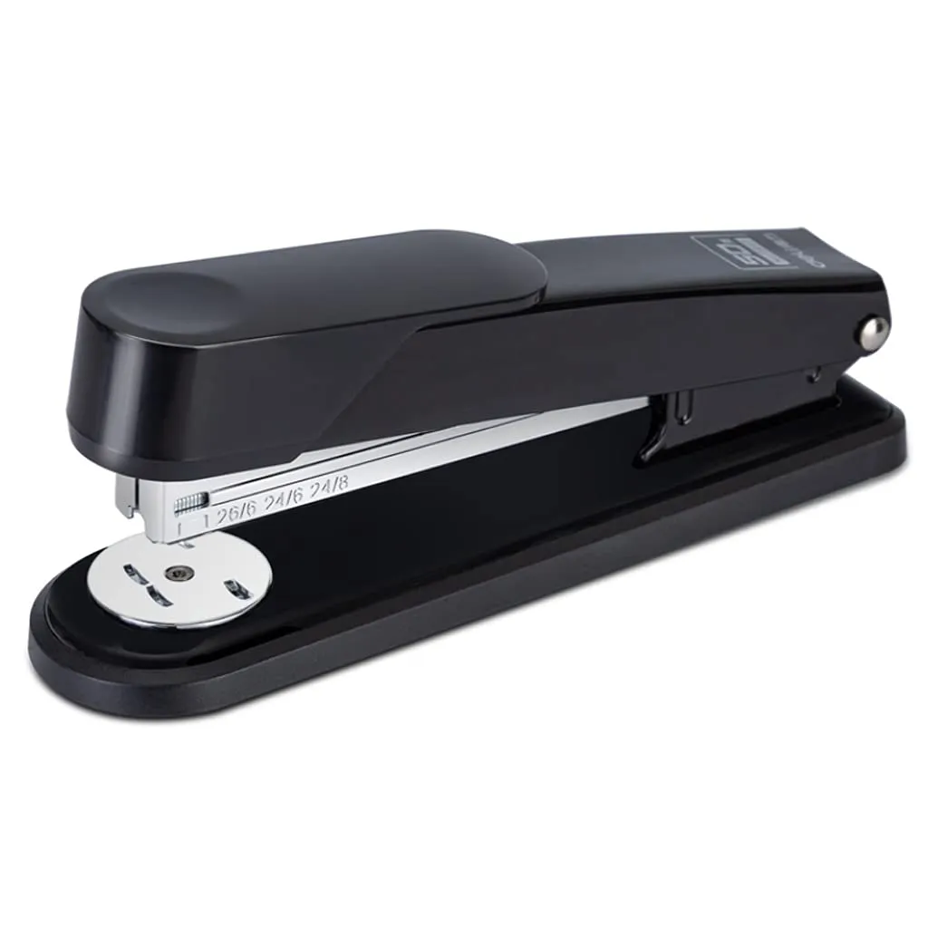 EFARMA ❀ Cucitrici da Tavolo, Cucitrice da scrivania capacità di 50 Fogli di Carta Cucitrice for impieghi gravosi for Desktop da Ufficio o Forniture for Ufficio a casa (Tre Colori) s (Color : Black)