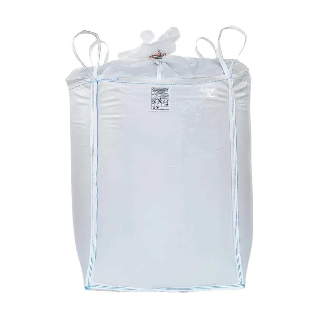 IMBALLAGGI 2000-10 Sacchi Big Bag Omologati, 1000 kg 90x90x120 cm, Sacco Polipropilene per Trasporto e Smaltimento Rifiuti Speciali e Calcinacci, Chiusura a Caramella (Rifiuti Speciali, 10 sacchi)
