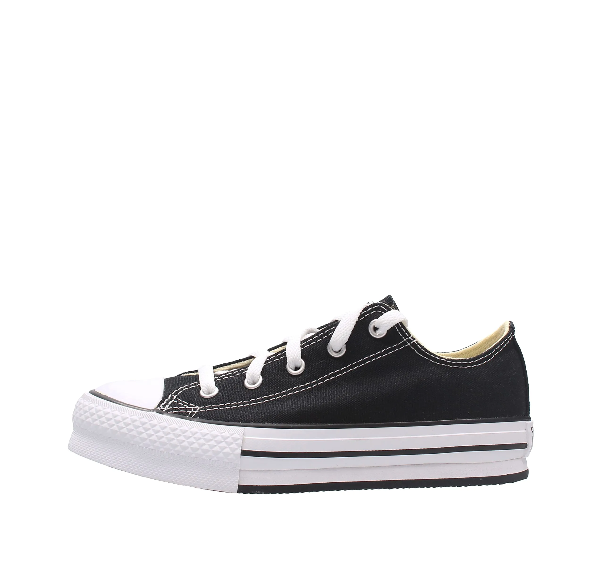 CONVERSE Chuck Taylor all Star Eva Lift Canvas Platform, Sneaker Uomo, Black/White/Black, 39 EU