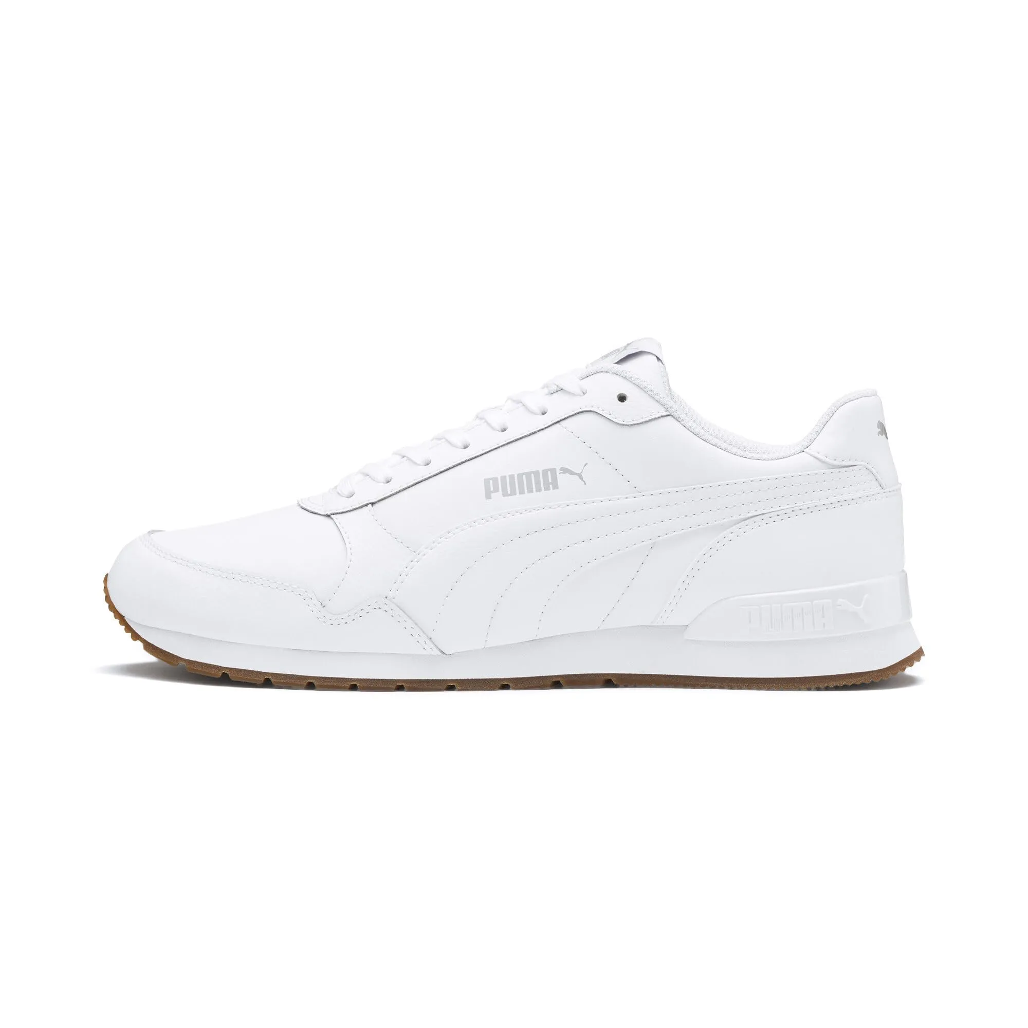 PUMA St Runner V2 Full L, Scarpe da ginnastica basse Unisex - Adulto, Puma White Gray Violet, 43 EU