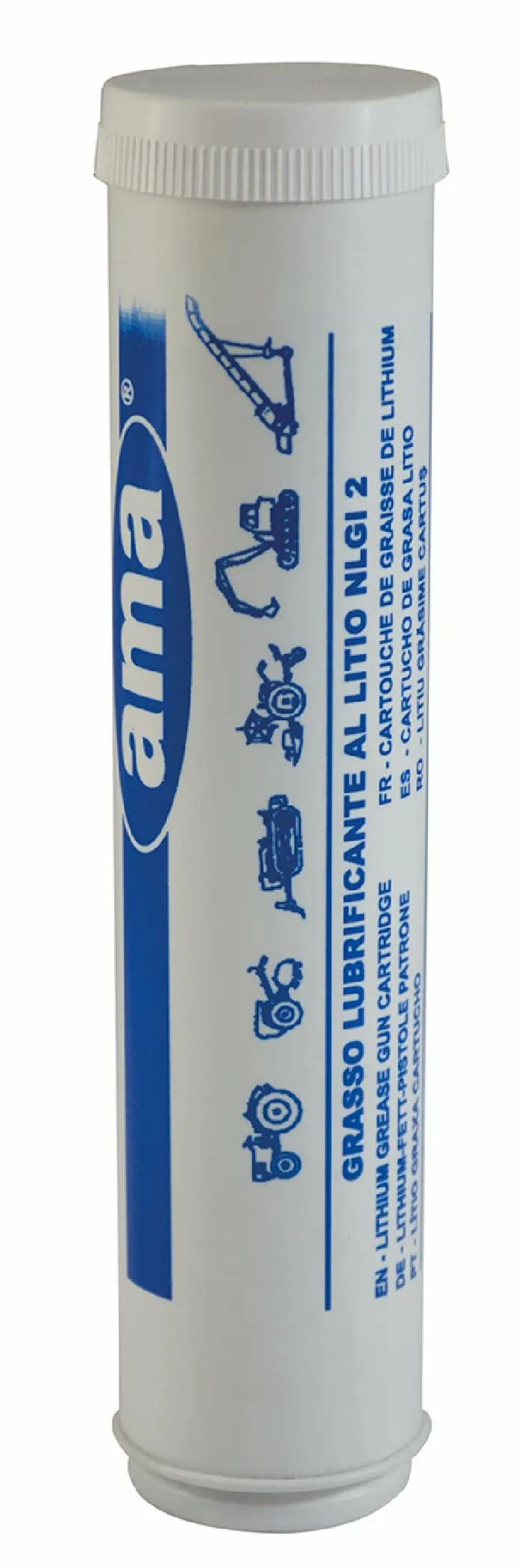 Cartuccia Grasso Litio Blu Ama 600 g Adesivo e Resistente