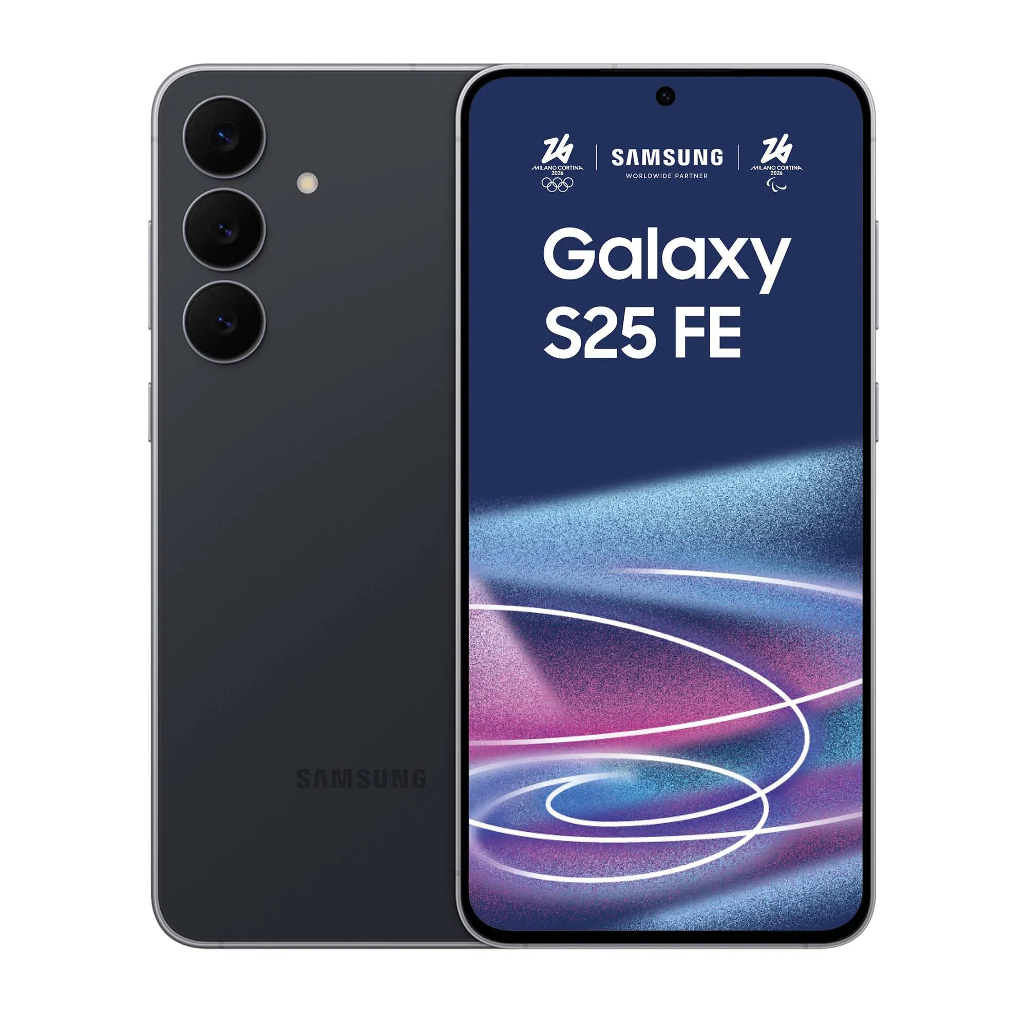 Samsung Galaxy S25 FE Smartphone AI, 3 anni di Garanzia del produttore, Display Dynamic AMOLED 2X 6.7'', Fotocamera 50MP, IP68, 8GB RAM, 256GB, Batteria a lunga durata, Jetblack [Versione Italiana]