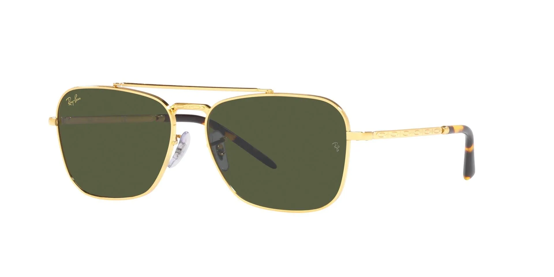 Ray-Ban 0RB3636 Occhiali, Legend Gold/G-Classic Green, 55 Unisex-Adulto