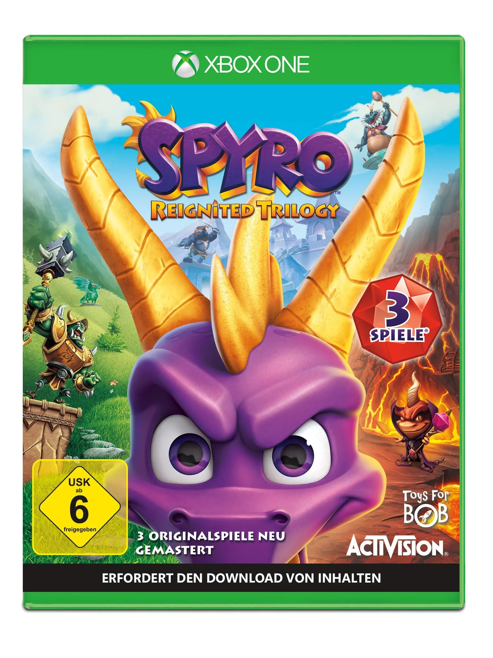 Spyro Reignited Trilogy - [Xbox One] (Versione Tedesca)