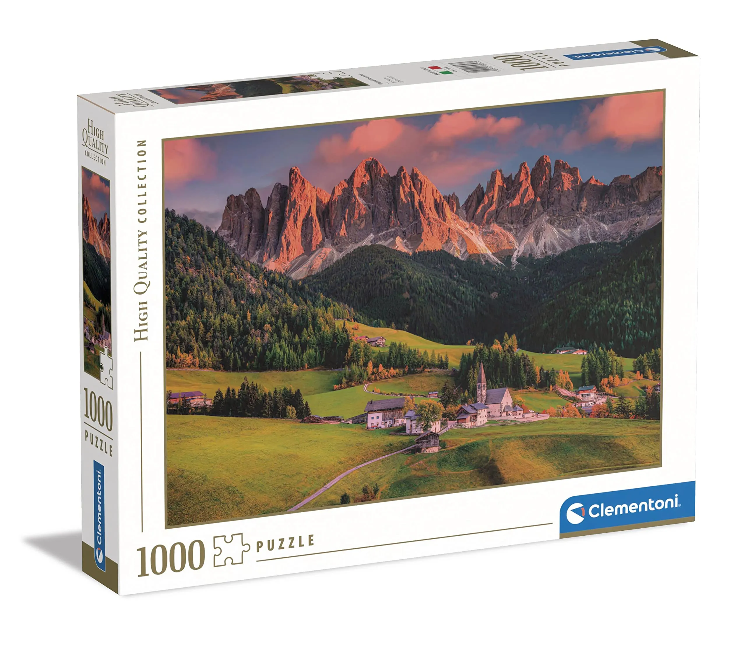 Clementoni - 39743 Collection - Magical Dolomites - 1000 Pezzi - Puzzle Adulti, Made In Italy