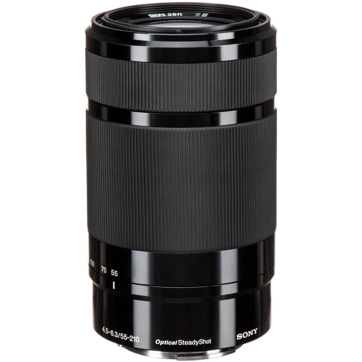 Sony SEL55210B – 55-210mm f/4.5-6.3 Zoom Teleobiettivo (APS-C, Stabilizzato OSS, E-Mount, Ideale per Sport e Natura, Compatibile con serie Alpha 6000)