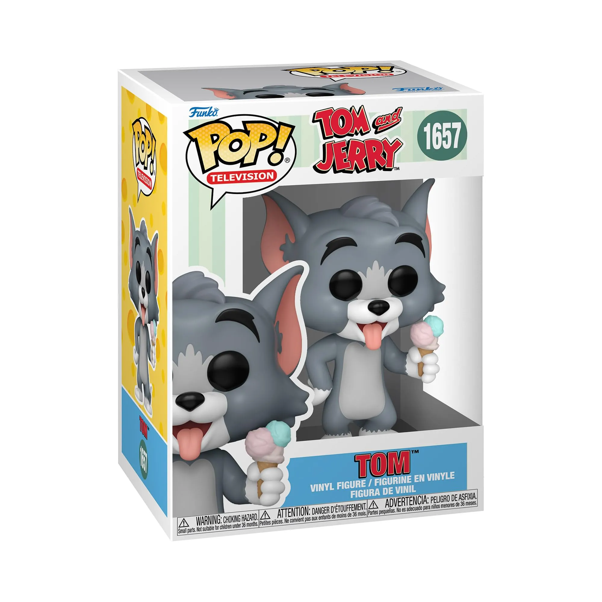 Funko POP! TV: Tom & Jerry - Tom - Tom And Jerry - Tom e Jerry - Figura in Vinile da Collezione - Idea Regalo - Merchandising Ufficiale - Giocattoli per Bambini e Adulti - TV Fans