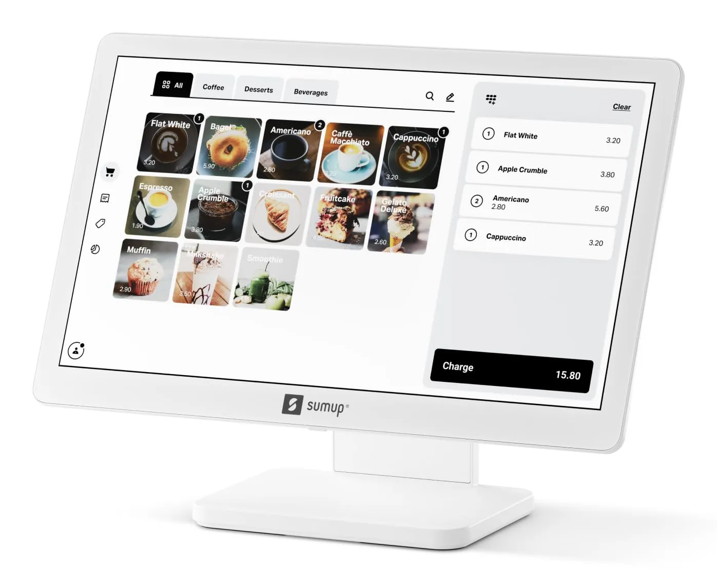 TPV POSIFLEX SUMUP TPV POS LITE+ SOLO BUNDLE ES Lettore di Schede