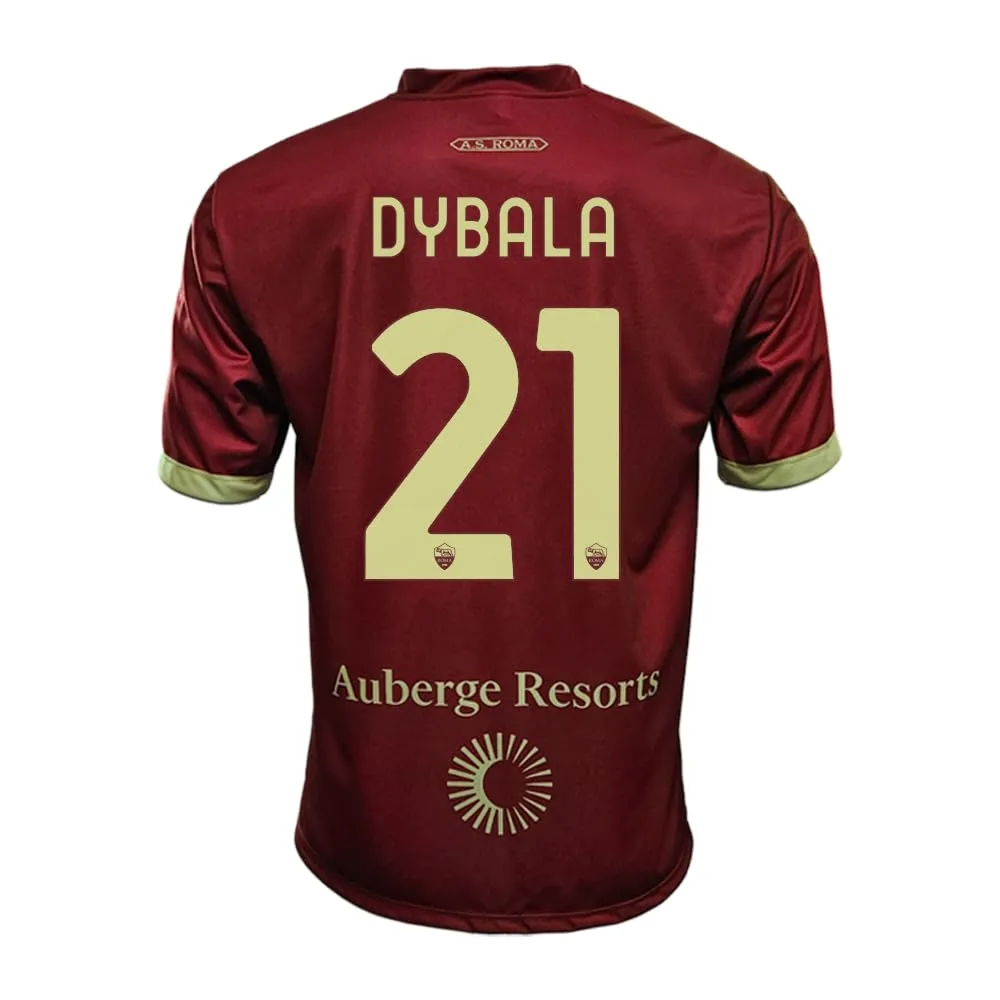 AS Roma Maglia Replica Ufficiale, Dybala, Rossa Home, L