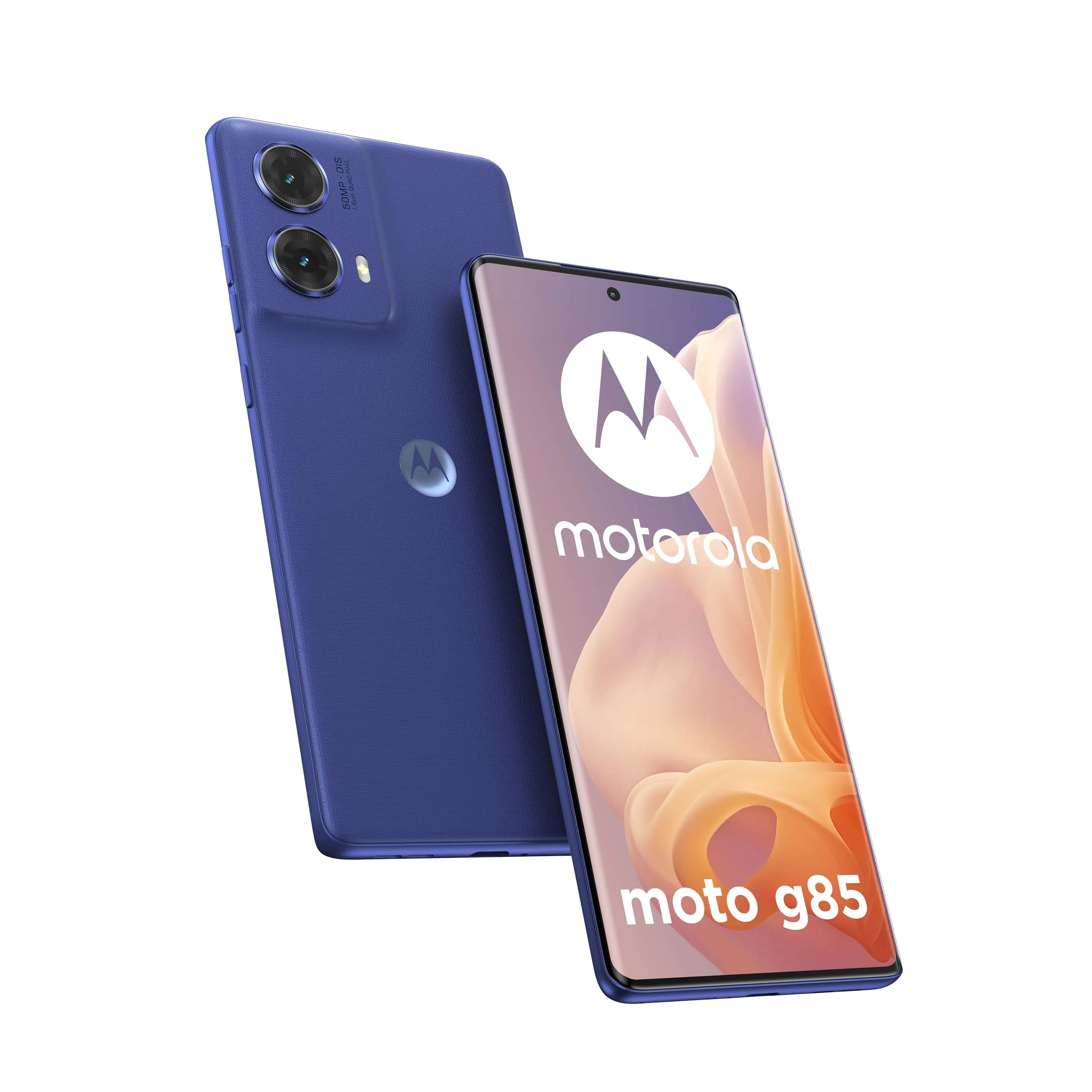 MOTOROLA g85 5G (8/256 GB, Display 6.67" pOLED FHD+ HiD 120Hz, SGS Low Blue Light, SGS Log Motion Blur, Snapdragon 6s Gen 3, Doppia camera 50+8MP, batteria 5000mAh, Dual SIM, Android 14), Cobalt Blue
