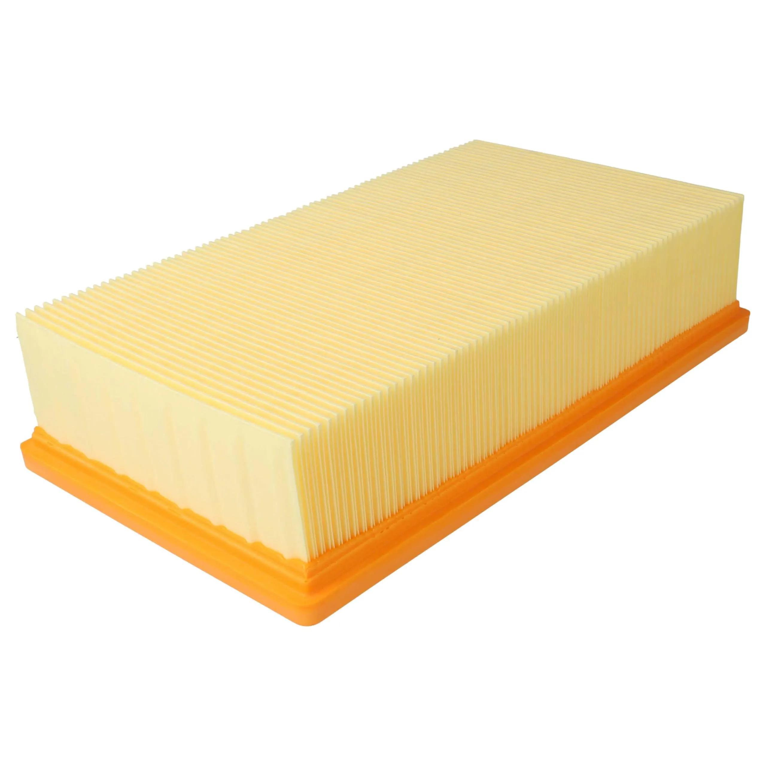 vhbw filtro a pieghe piatte compatibile con aspirapolvere aspiraliquidi Bosch GAS 35 L AFC, GAS 35 L SFC+, GAS 35 M AFC, GAS 55 M AFC Professional