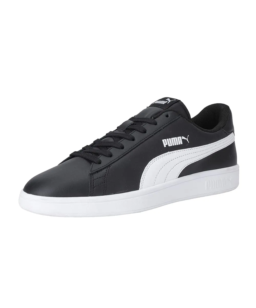 PUMA Smash v2 L, Sneakers Unisex-Adulto, Black White, 43 EU