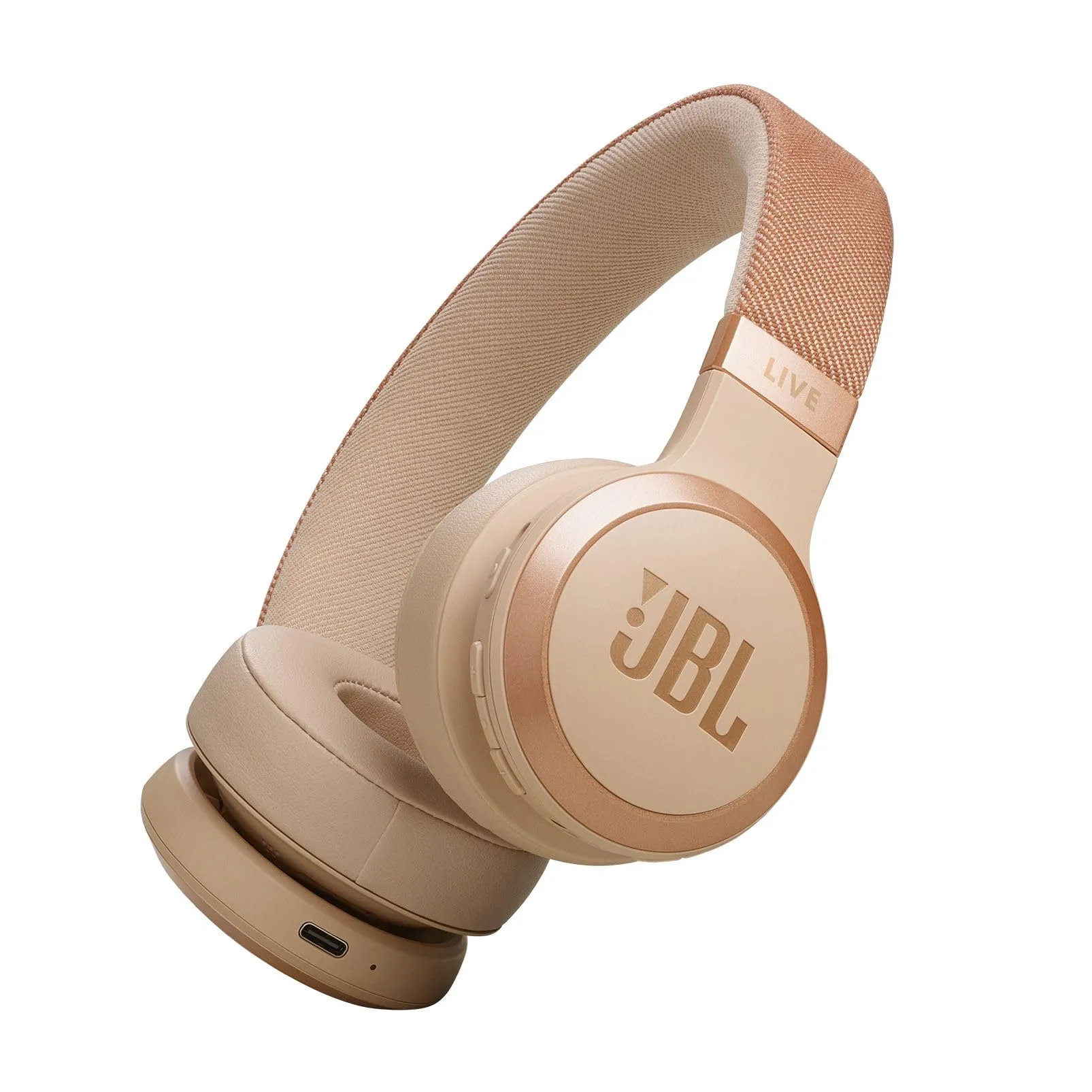 JBL Live 770NC Cuffie Over-Ear Bluetooth Wireless, con Cancellazione Adattiva del Rumore, SmartAmbient, Personi-Fi 2.0, JBL Surround, Connessione Multipoint, fino a 65 Ore di Autonomia, Nero