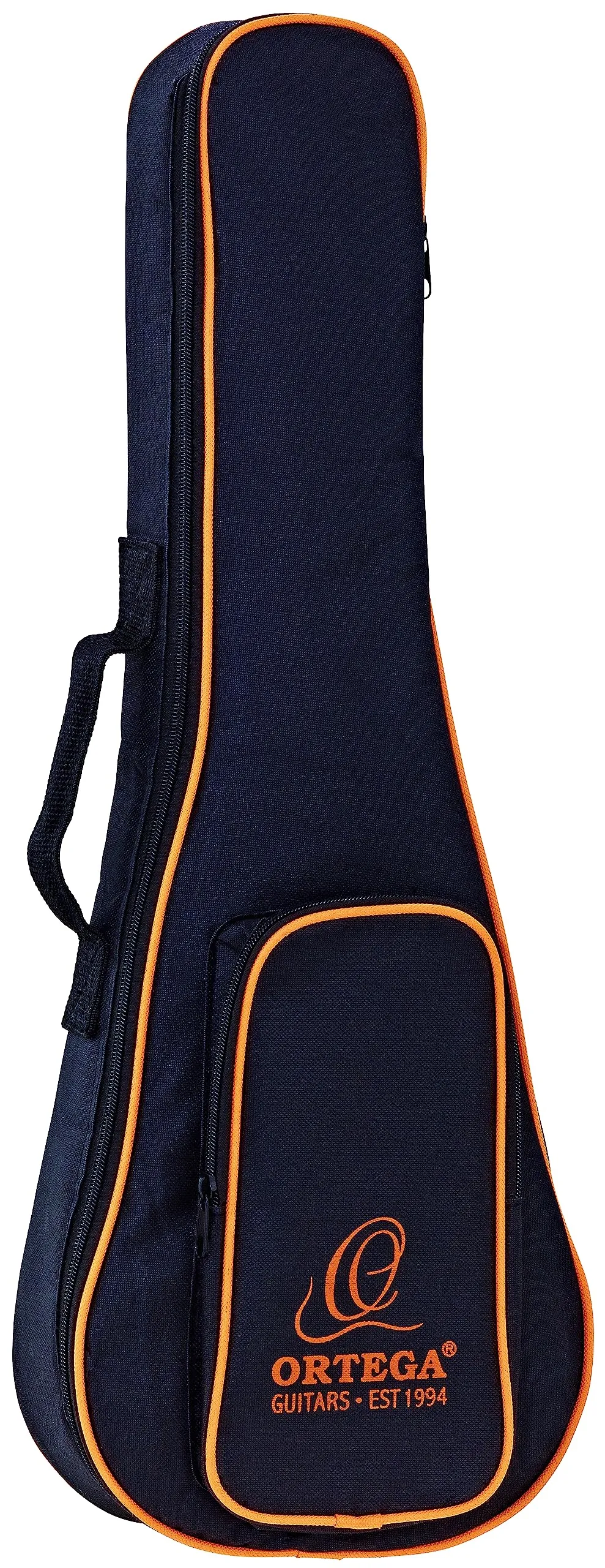 Ortega Borsa per Ukulele Pineapple - Nero / arancione (OUBSTD-PINE)
