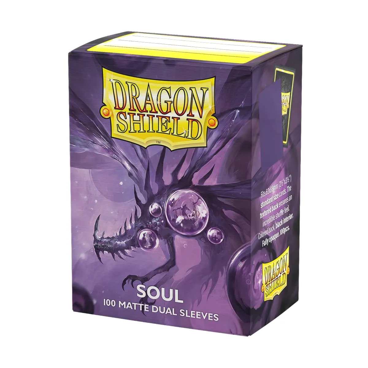 Arcane Tinmen ApS ART15062 Dragon Shield: Opaco - Dual Soul (Metallic Purple)