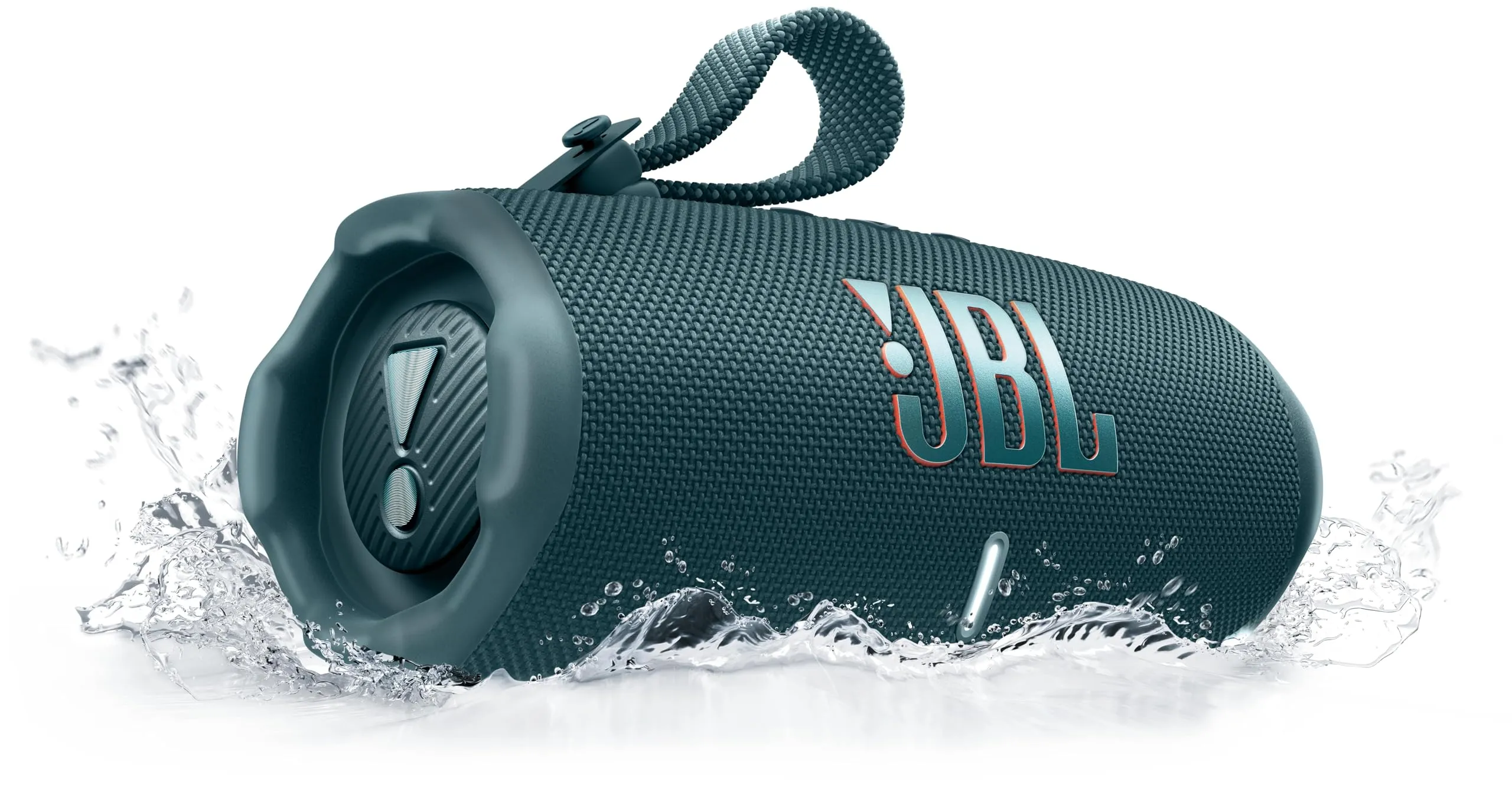 JBL Charge 6 - Altoparlante Bluetooth impermeabile e a prova di caduta, suono Bold Pro con AI Sound Boost, 28 ore di riproduzione, powerbank integrato