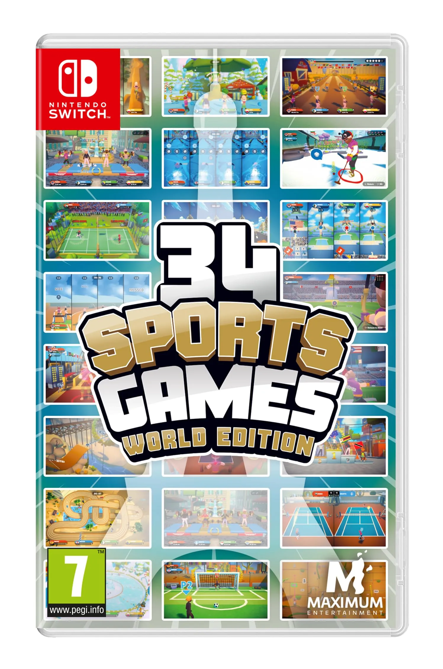 34 Sports Games World Edition Nintendo Switch