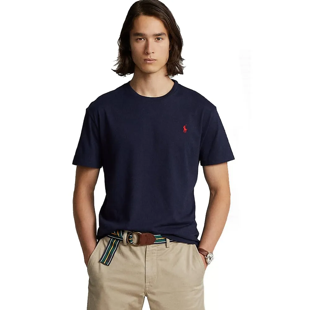 Polo Ralph Lauren Maglietta da Uomo Custom Slim-Fit (XL, White)