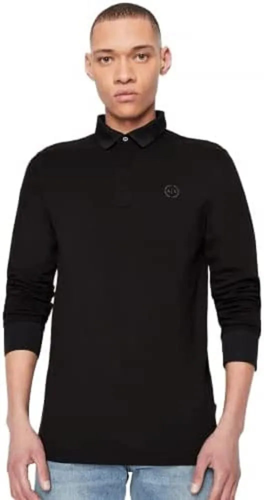 ARMANI EXCHANGE 8nzf79, Polo, Uomo, Nero, M