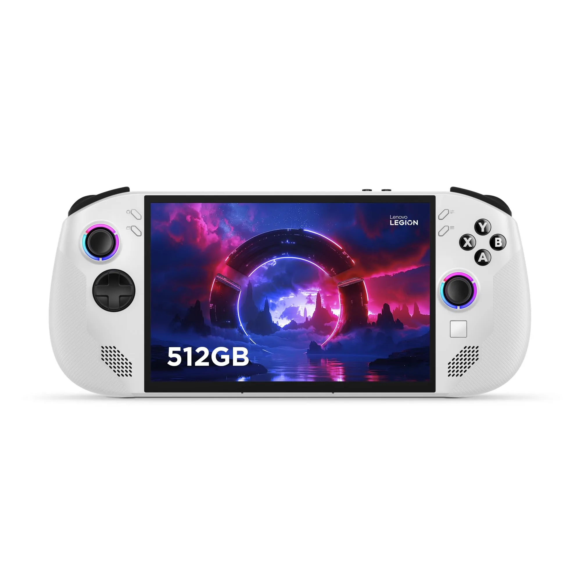 Lenovo Legion Go S Console gaming - Display Touch 8" FHD+ (1920x1200) IPS 120Hz, AMD Ryzen Z2 Go, RAM 16GB, SSD 512GB, Wi-Fi 6E, Windows 11 Home - Glacier White