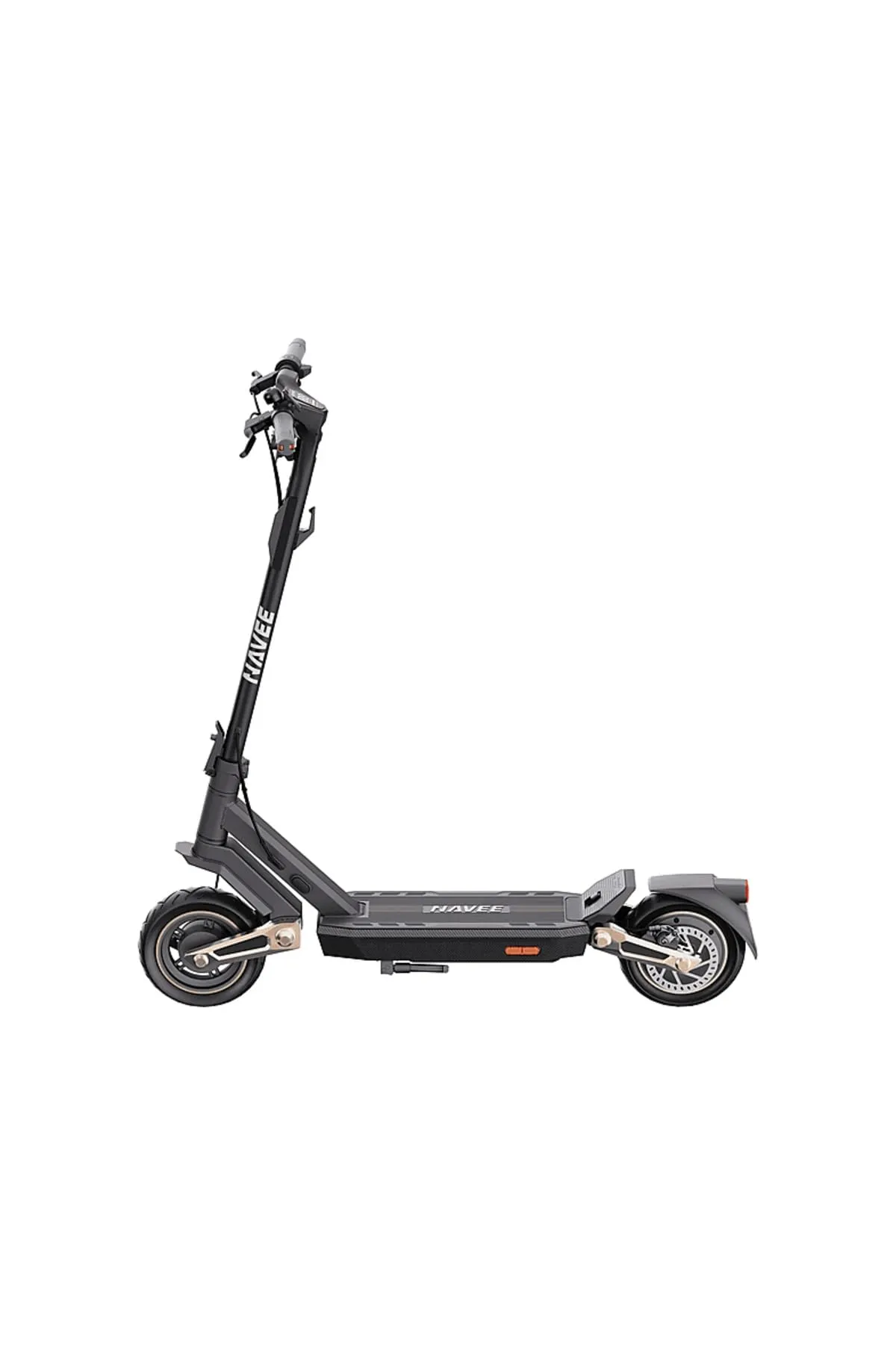 NAVEE Monopattino Elettrico Adulto ST3, Massima 1000W, autonomia 60 km, Autonomia 60km, Batteria 477Wh, Pneumatici tubeless 10", IPX5, Blocco Bluetooth, TCS Anti-Scivolo
