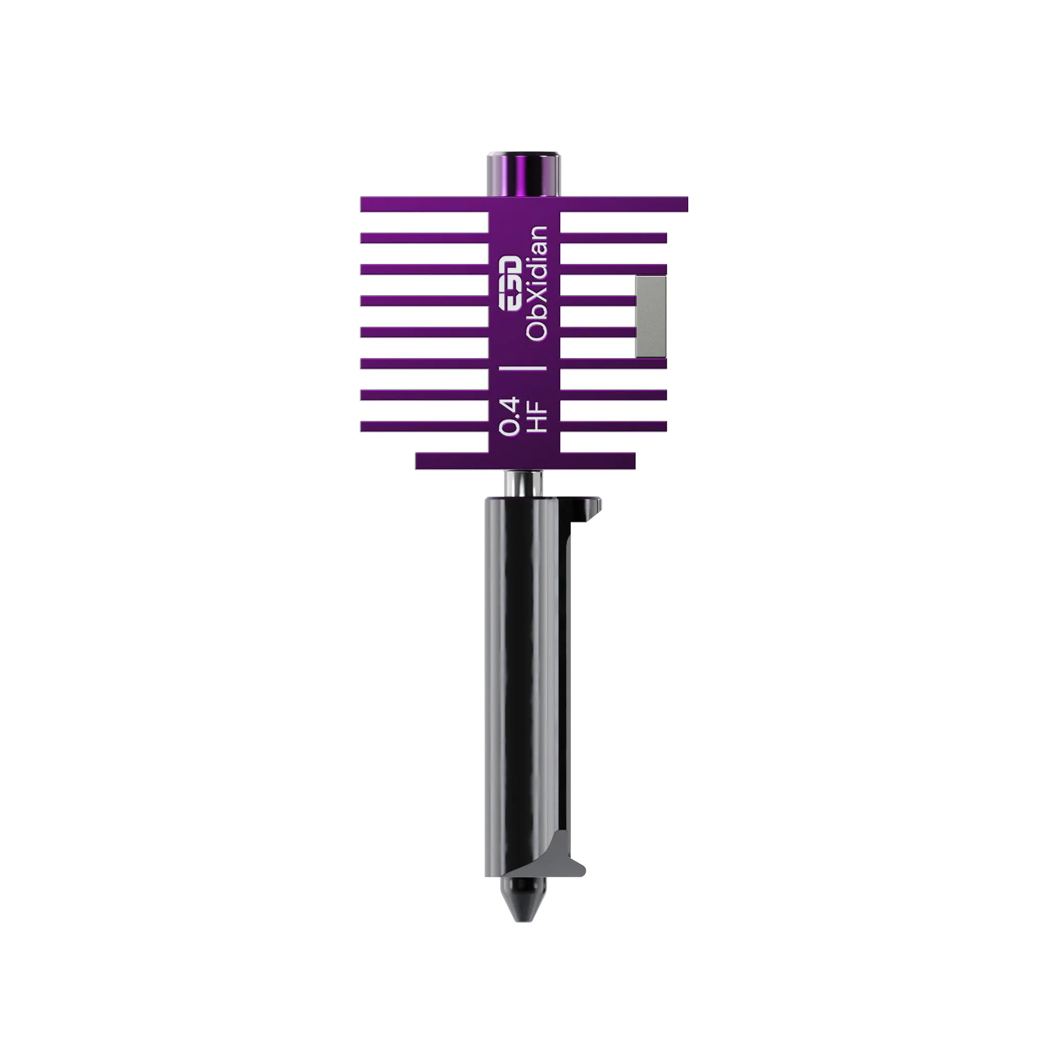 E3D ObXidian Bambu Lab A1 & A1 Mini (0,4 mm) HotEnd ad alto flusso, portata aumentata del 75%, stampa 3D fluida, ideale per filamenti riempiti di fibre, approvato da bambù