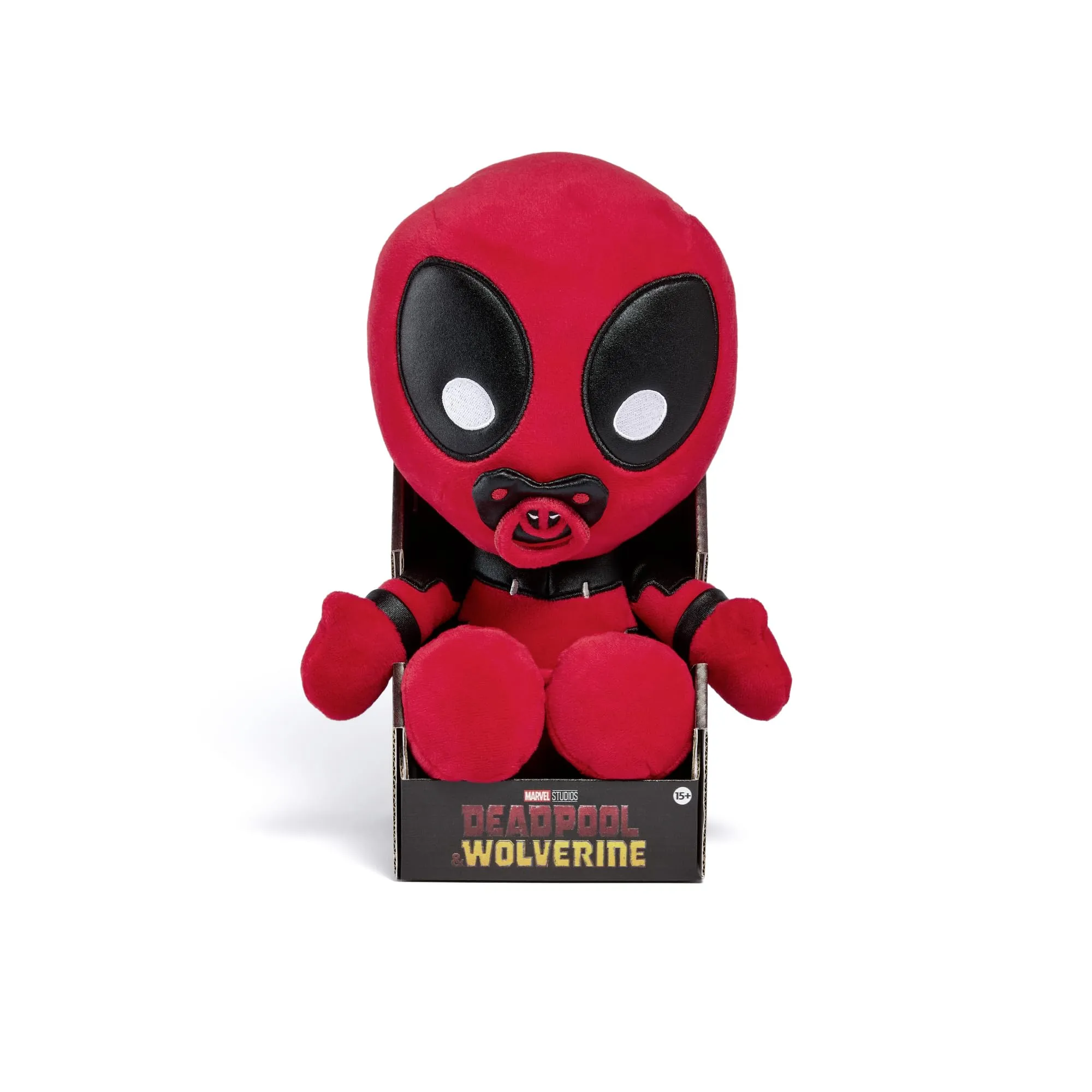Simba Peluche Babypool, Supereroe Dettagliato del Film Deadpool & Wolverine dei MARVEL Studios, Giocattolo per i Fan e i Collezionisti dai 15 Anni in Su, 26 cm