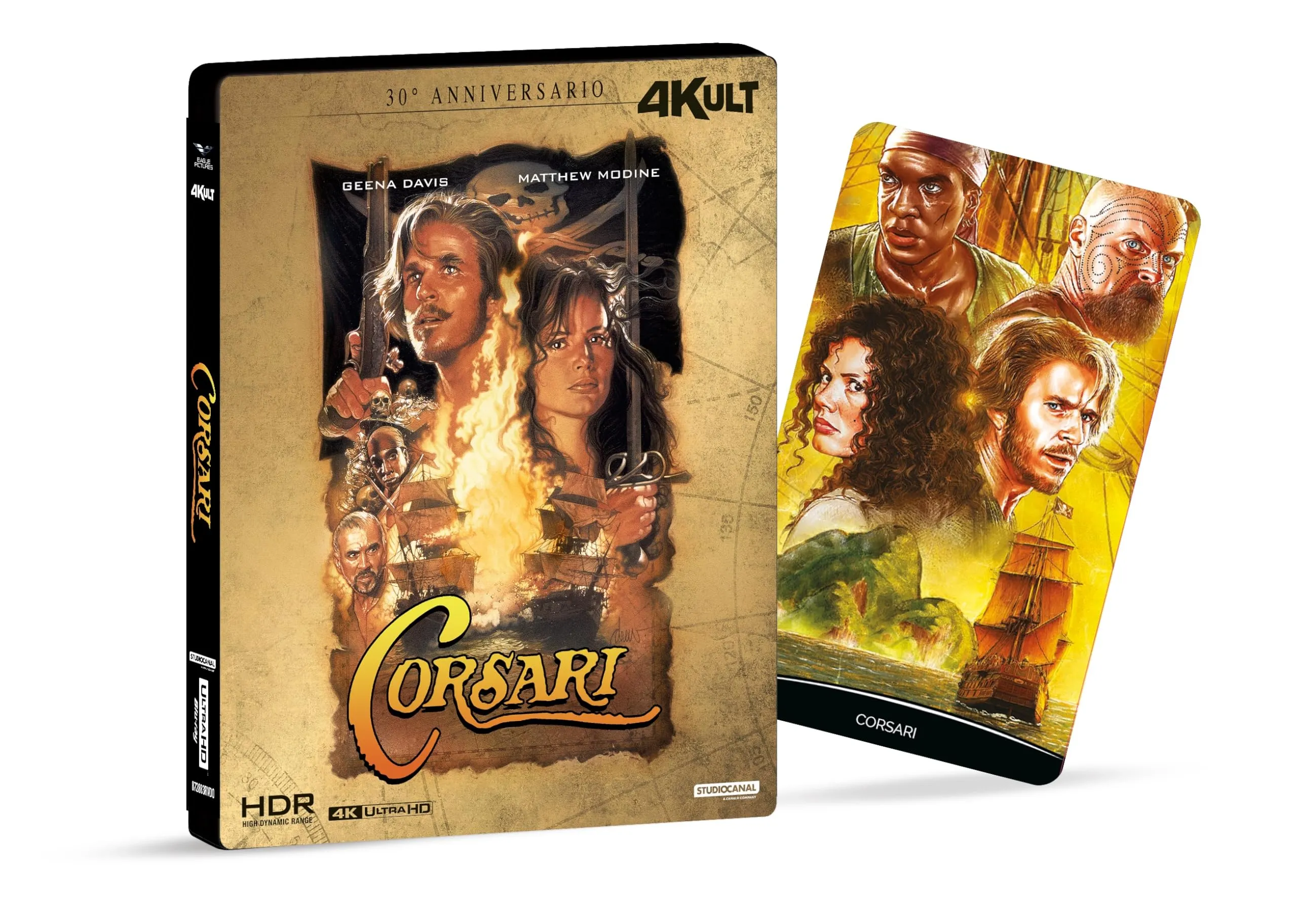 Corsari - 30° Anniversario - 4Kult (Bd 4K + Bd Hd)