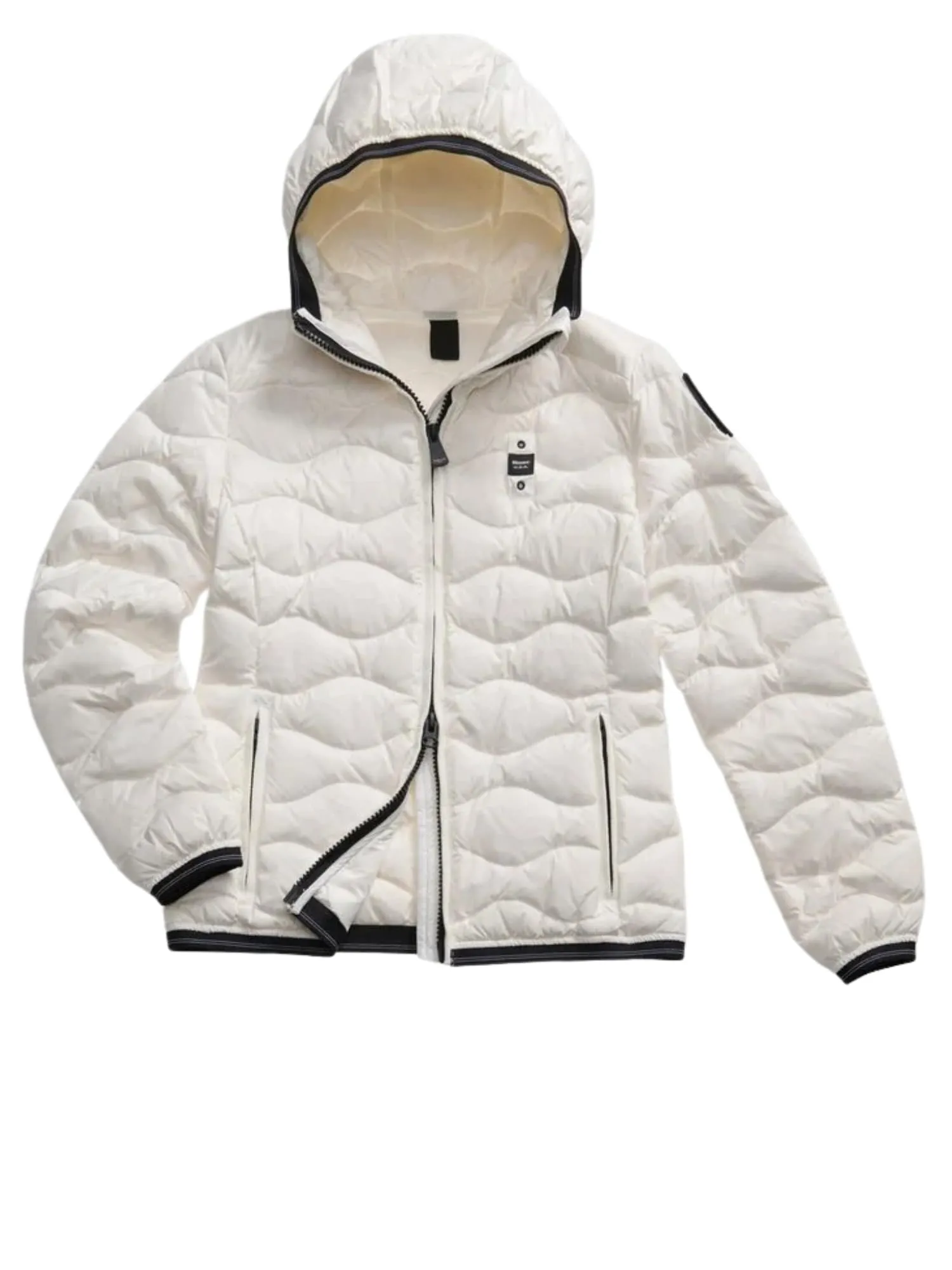 Blauer Piumino ad onde Donna CAMELIA BIANCO art. 25WBLDC03095-006047 Tg L