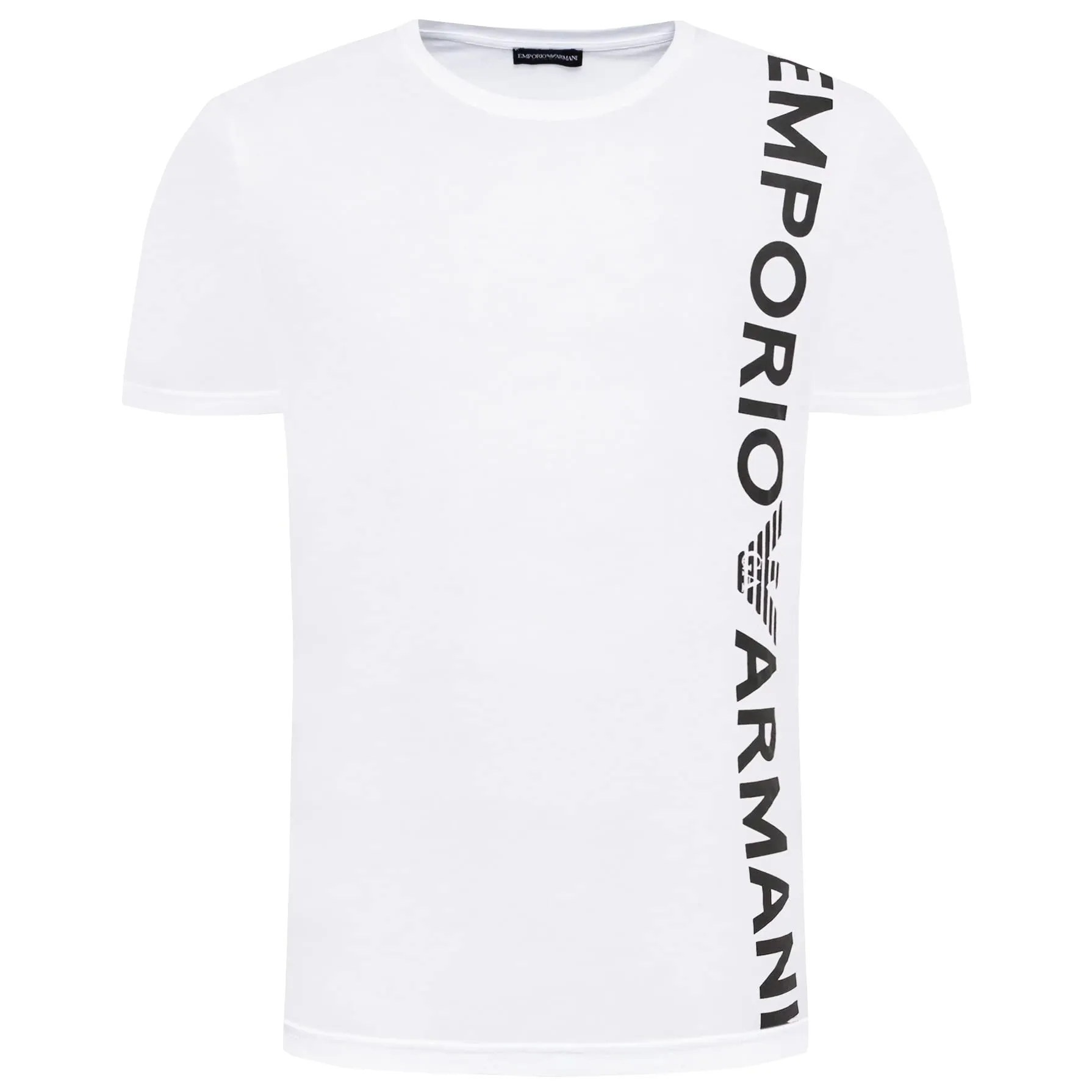 Emporio Armani Maglietta Uomo 211831 2R479, T-Shirt Manica Corta, Girocollo (Bianco, S)
