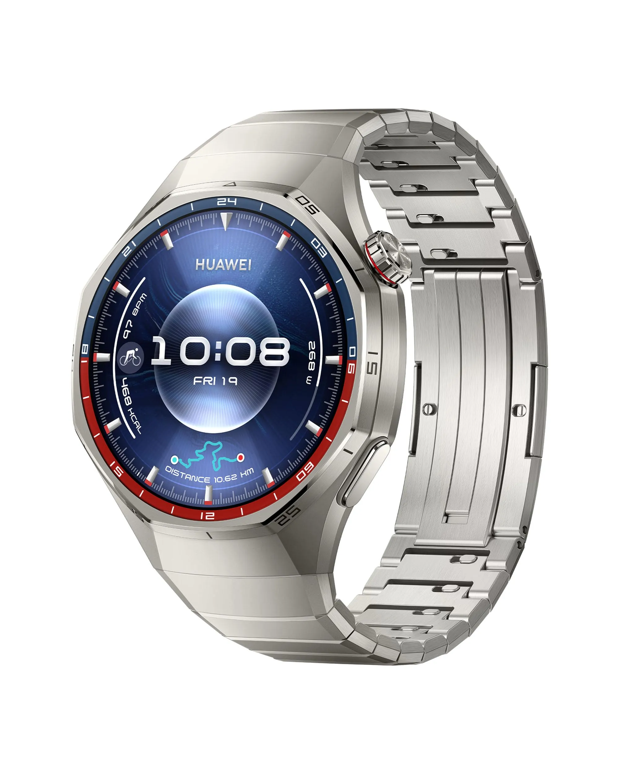 HUAWEI WATCH GT 6 Pro 46 mm Titanio, Smartwatch, Display AMOLED da 1,47 pollici, Fino a 21 giorni, Ciclismo di Livello Pro, Oltre 100 Modalità Sportive, iOS e Android, Analisi ECG, NFC