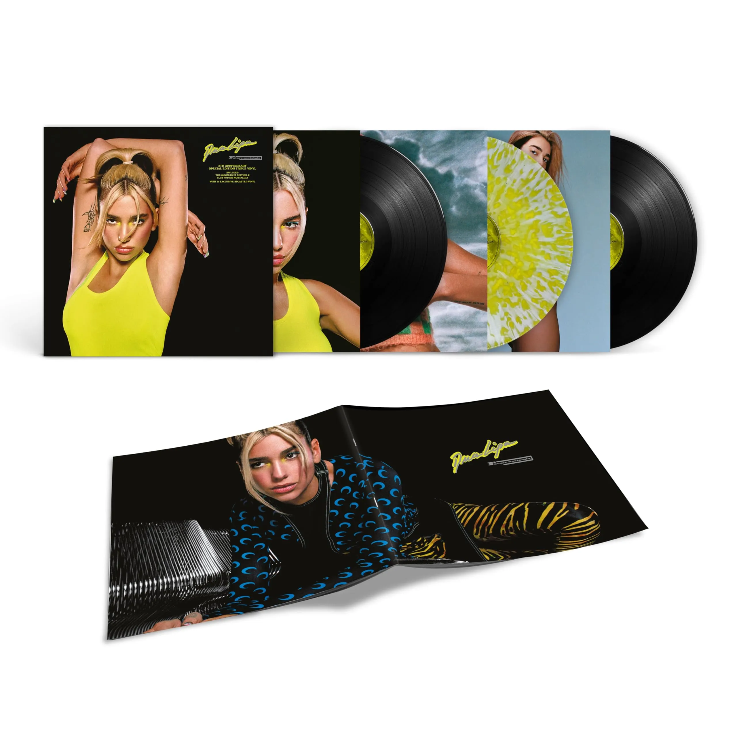Future Nostalgia (5Th Anniversary Edition) (140 Gr. Vinyl Black & Clear,Yellow)