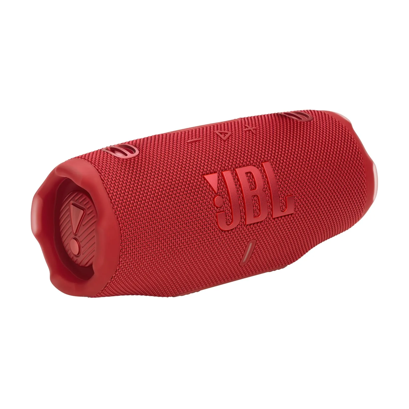 JBL Charge 6 Speaker Bluetooth Portatile Wireless, 28 Ore di Autonomia, Impermeabile IP68, Resistente alla Polvere e Antiurto, Suono Pro con AI Boost, Connessione Multi-Speaker Auracast, Rosso