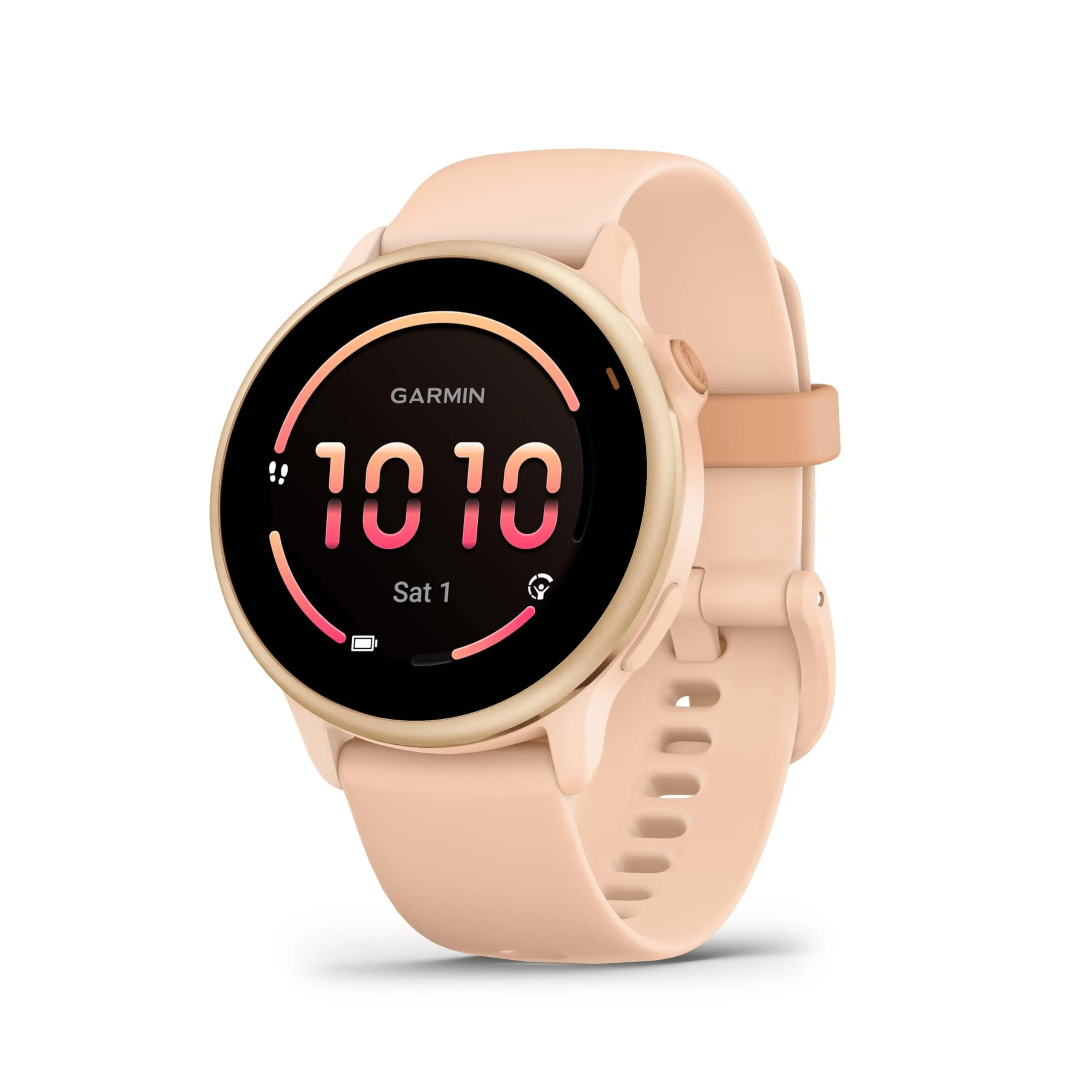 Garmin vívoactive 6, Smartwatch AMOLED 1,2" (2.000 nit), Cassa 42mm, Musica, Pay, +80 Sport, GPS, Cardio, Coach, Dinamiche di corsa, App Mobility, Autonomia 11 giorni (Pink Dawn)