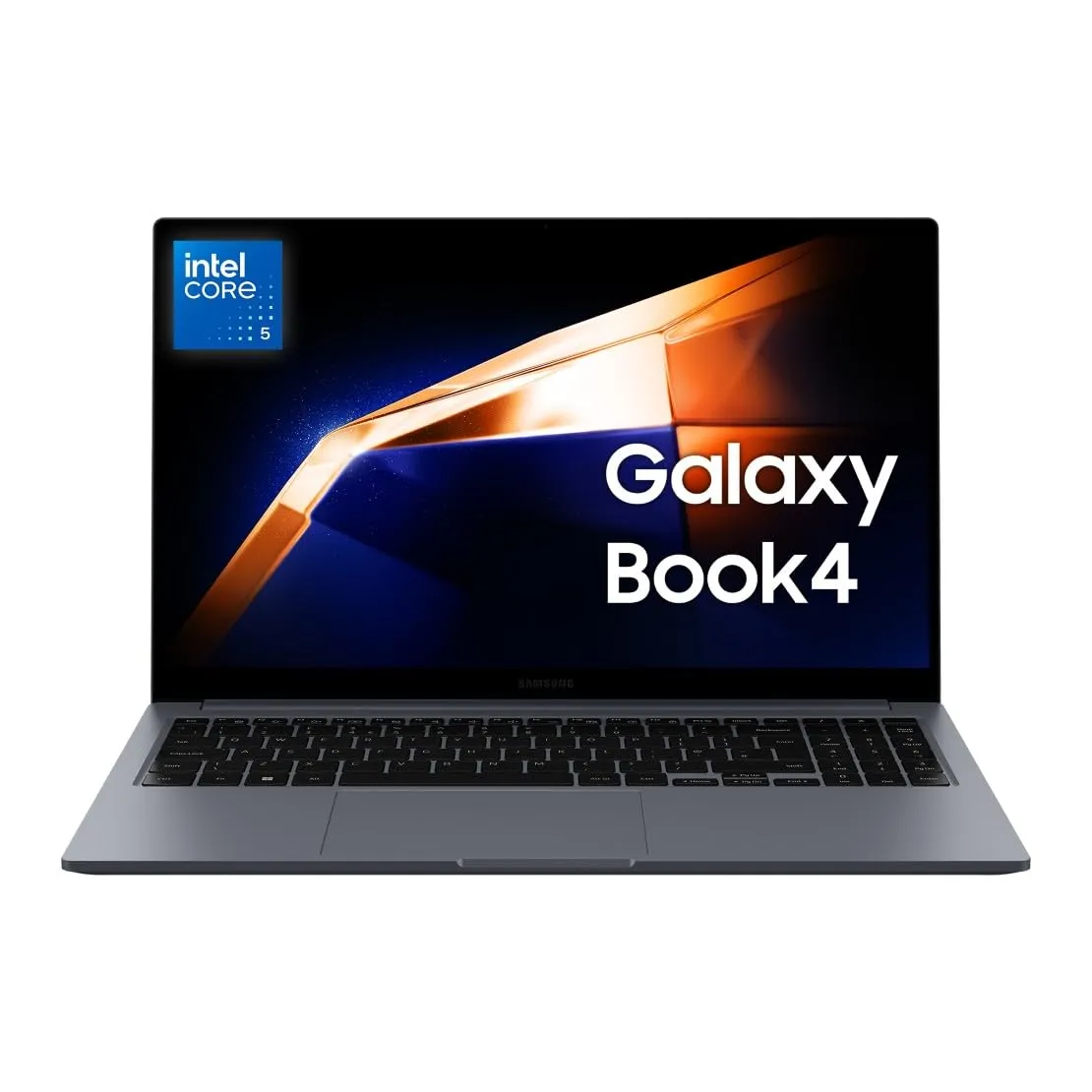 SAMSUNG Galaxy Book4, 3 anni di garanzia, Processore Intel Core 5, 16GB RAM, 512GB, Laptop 15.6" LED IPS Full HD, Windows 11 Home, Gray [Versione Italiana]