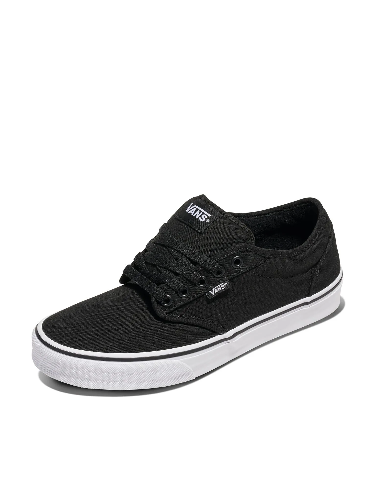 Vans Atwood, Sneaker Uomo, Canvas Black White, 43 EU