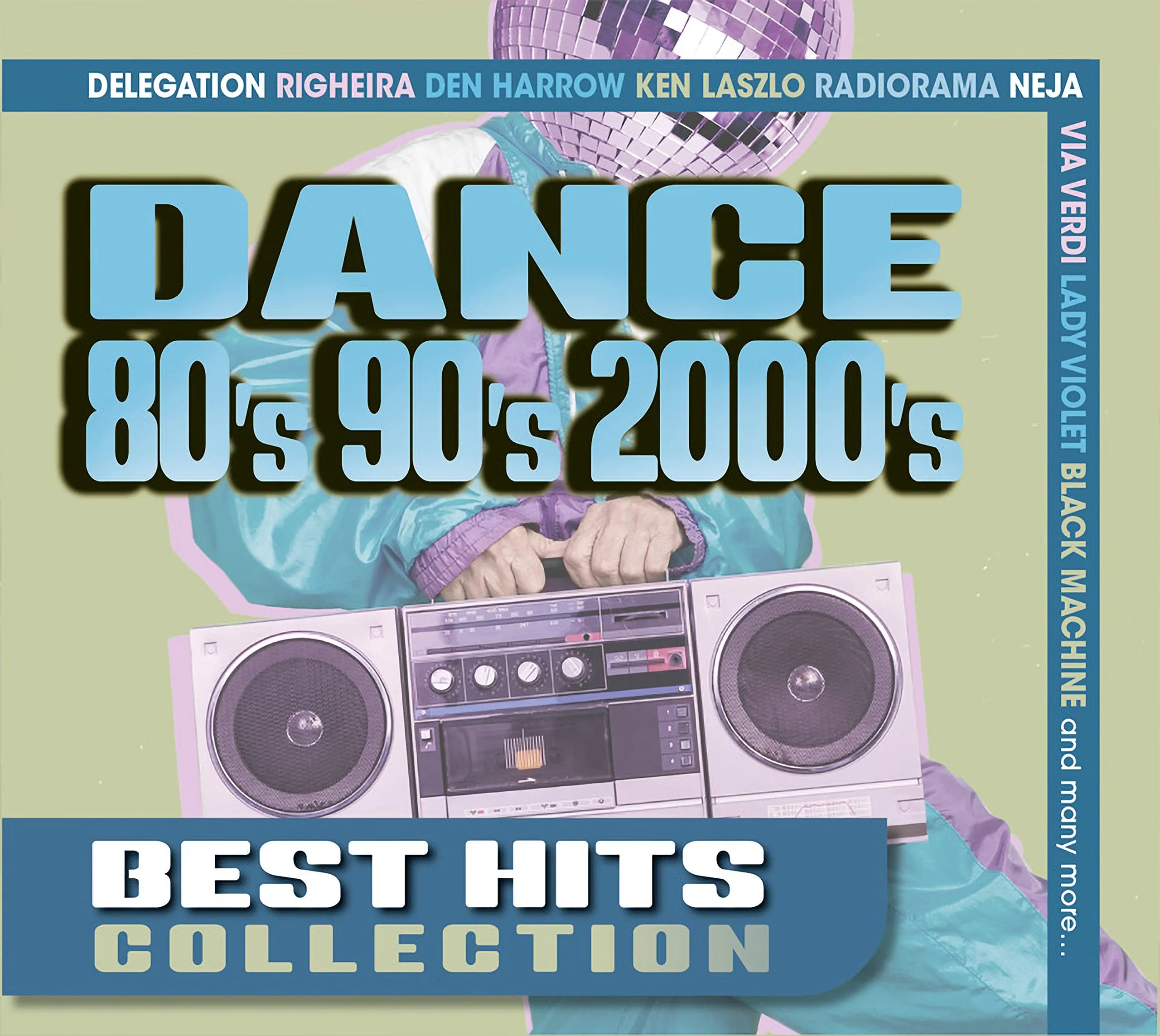 Dance 80'S 90'S & 2000'S 4 CD - Best Hits Collection