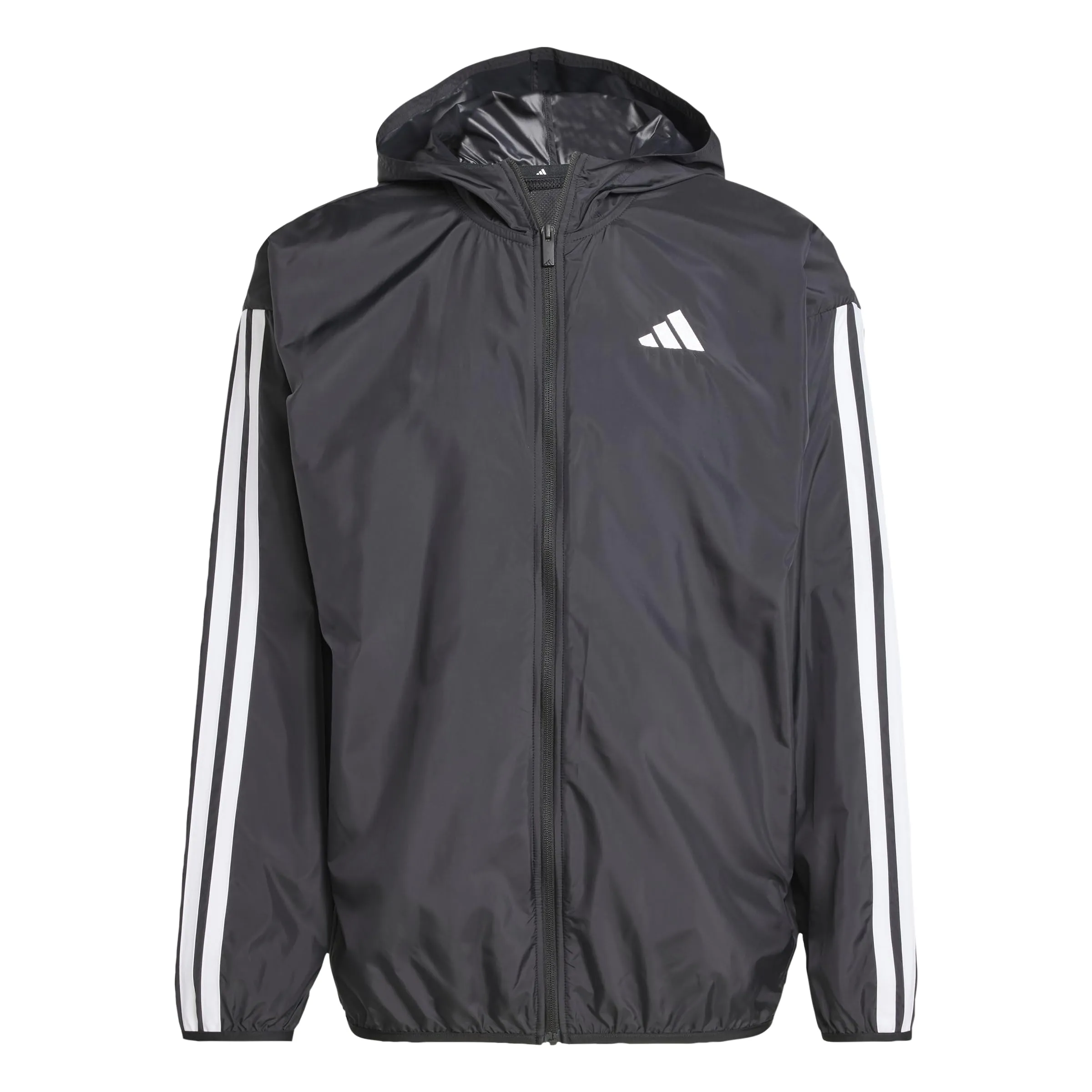 adidas Homme ESSENTIAL THREE STRIPES WINDBREAKER, Black/White, XXL