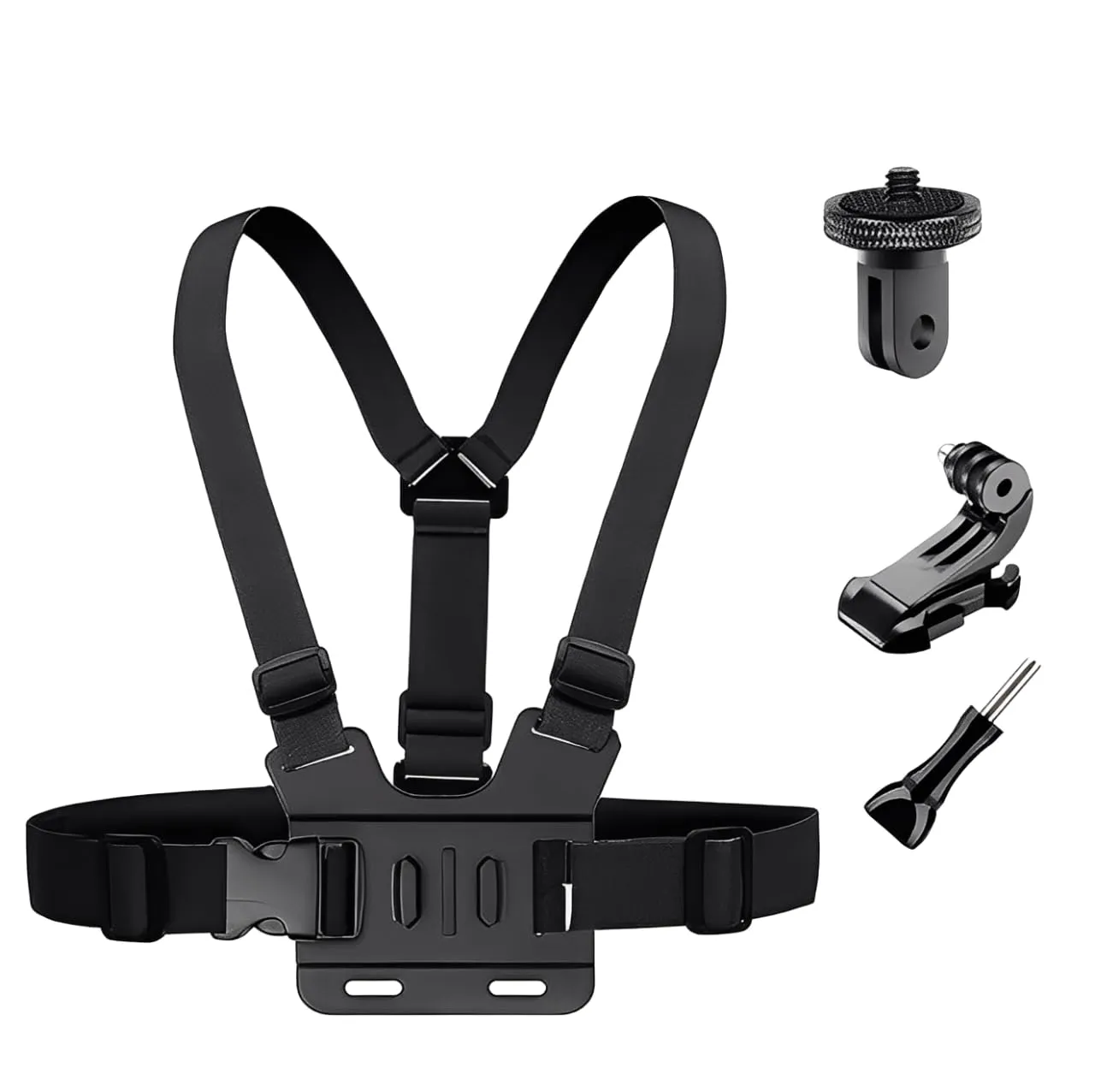 YEHOLDING Supporto per fascia toracica regolabile compatibile con Insta 360 X5 X4 X3 X2 X, accessori action cam kit compatibile con Insta360 ACE Pro 2 ACE Pro ACE ONE RS R GO 2 3