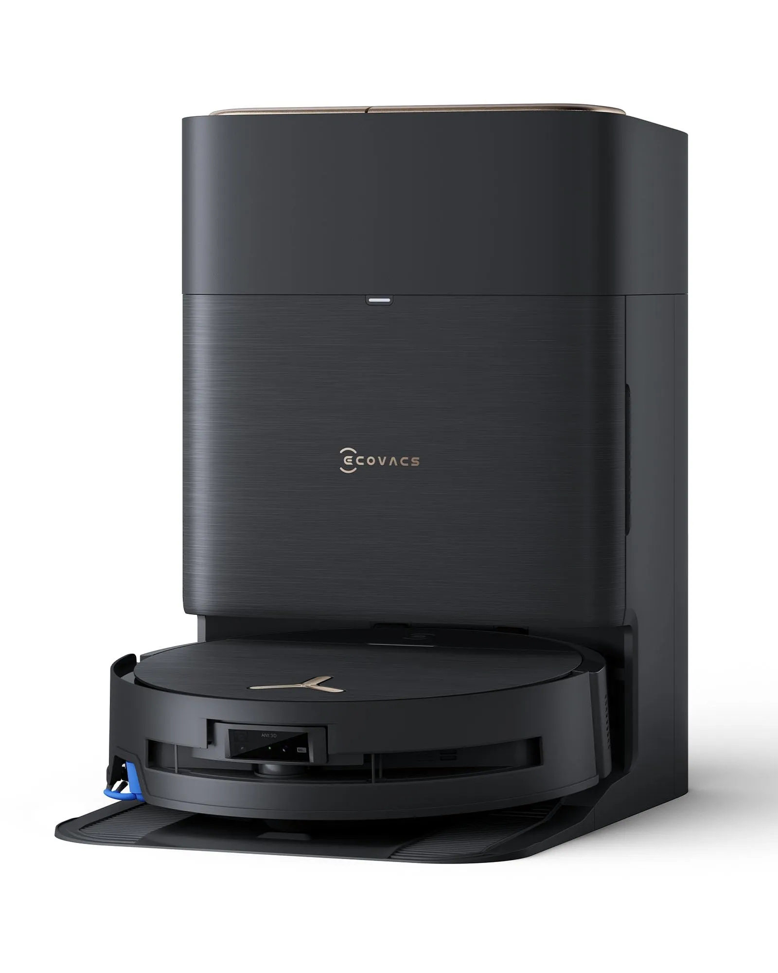ECOVACS DEEBOT X9 PRO OMNI Robot Aspirapolvere Lavapavimenti, 16600 Pa, Tecnologia BLAST, Autopulizia Istantanea OZMO ROLLER, Sistema Triple Lift, ZeroTangle 3.0, Lavaggio Mocio con Acqua Calda, Nero