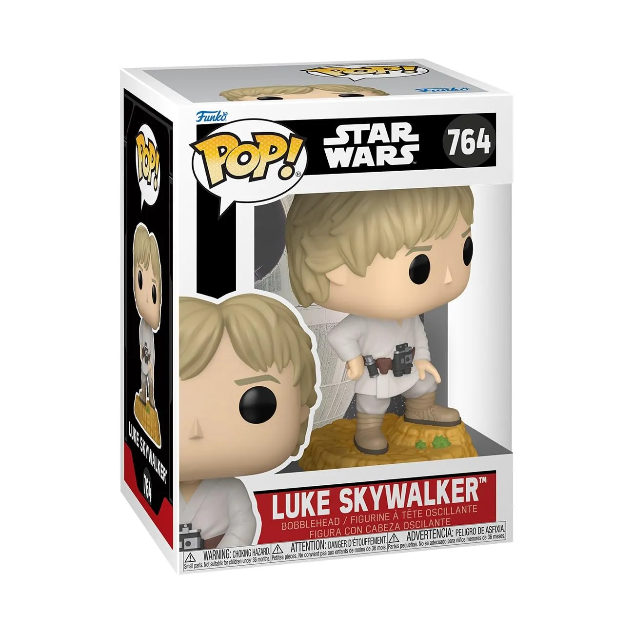 Funko Pop! Star Wars: SWS9 - Luke Skywalker BS- Figura in Vinile da Collezione - Idea Regalo - Merchandising Ufficiale - Giocattoli per Bambini e Adulti - Movies Fans