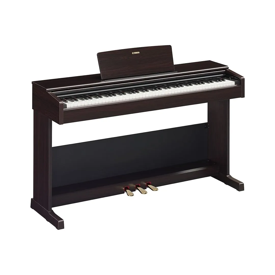 Yamaha ARIUS YDP-105 Digital Piano - Pianoforte Digitale da Casa per Principianti e Hobbisti, Design Classico ed Elegante, Suonabilità Autentica di un Pianoforte Acustico, Palissandro