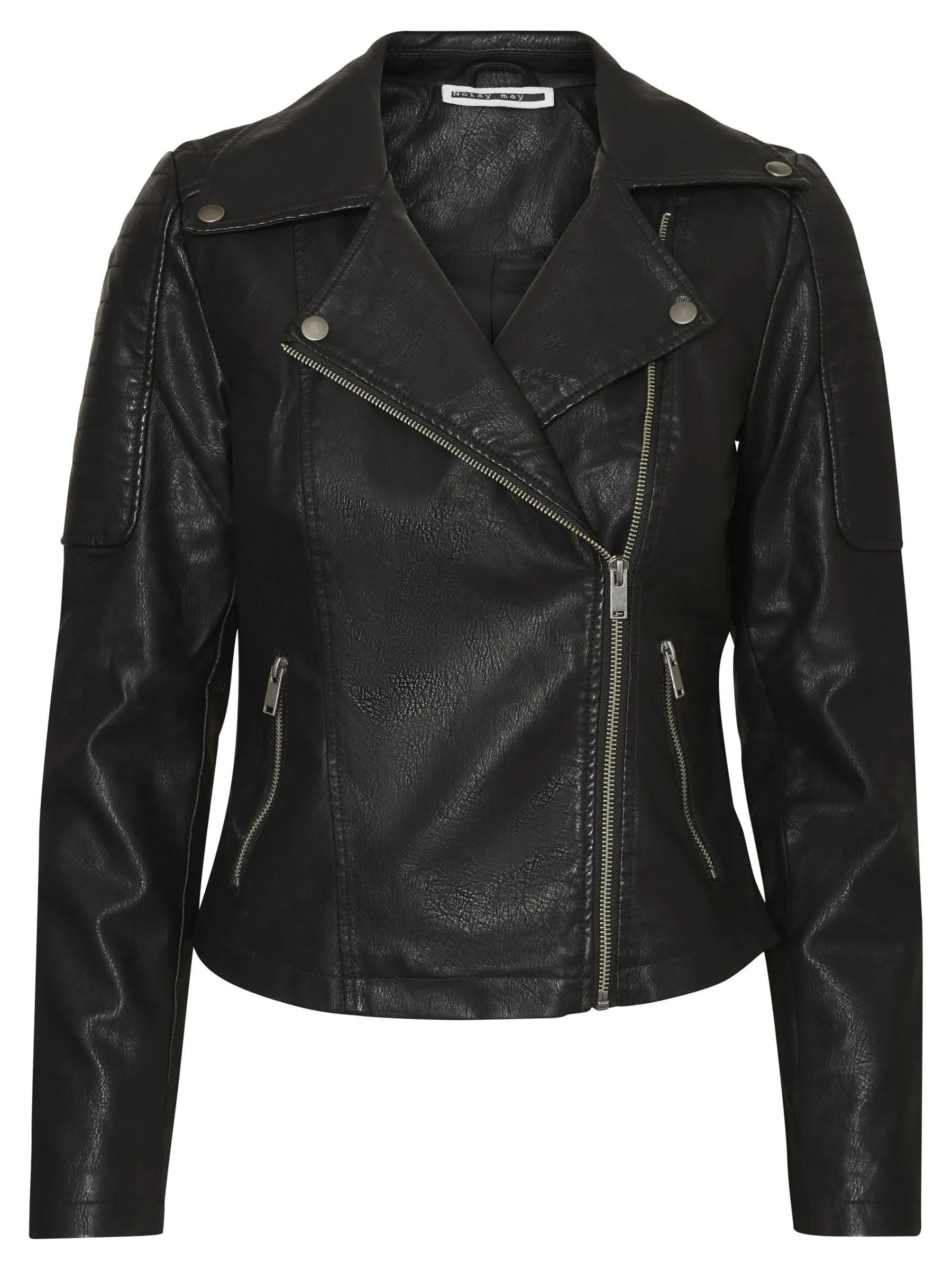 NAME IT NMREBEL L/S Jacket-Noos Giacca, Nero (Black), 42 (Taglia Produttore: X-Large) Donna