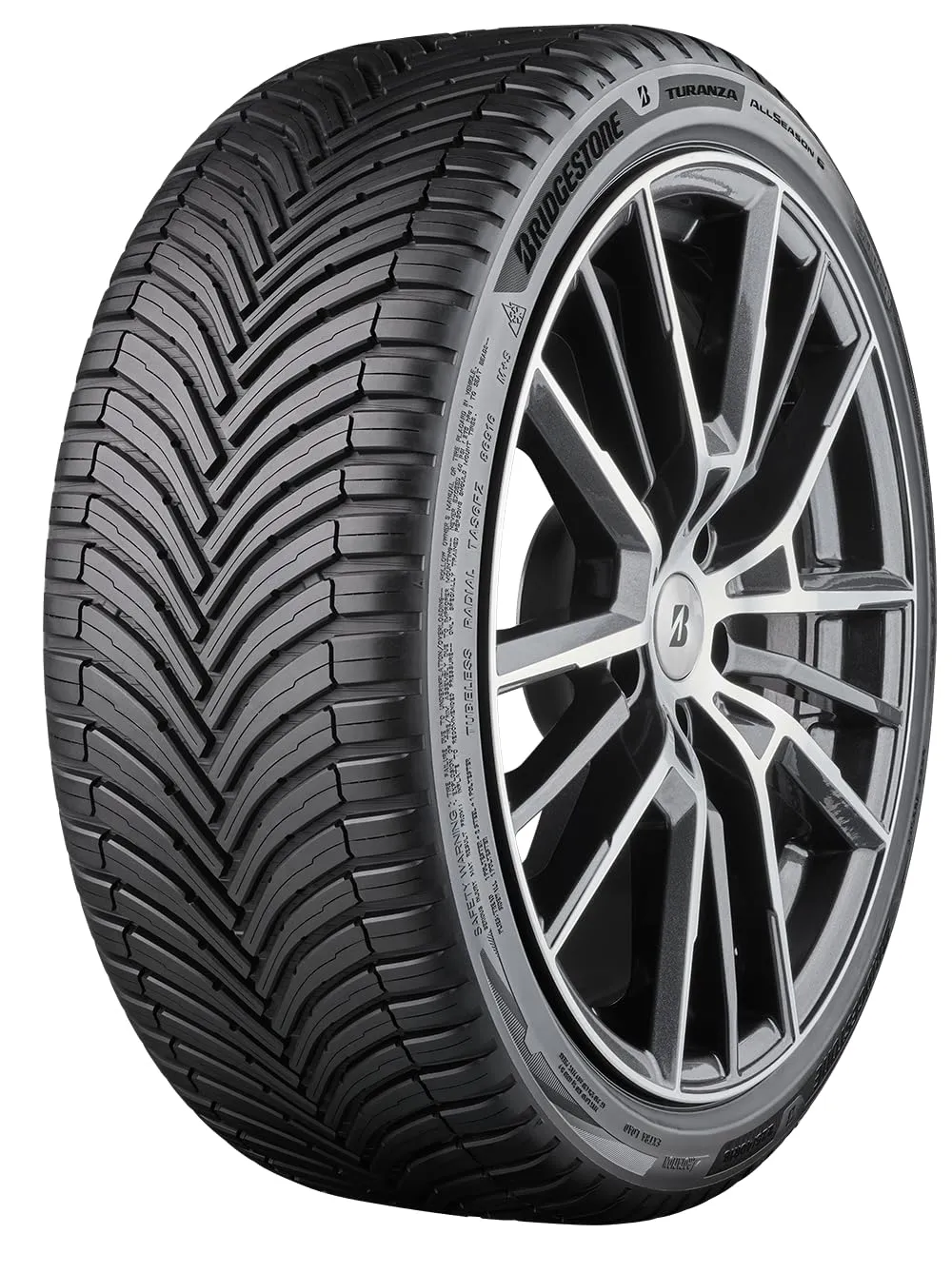 Bridgestone TURANZA ALL SEASON 6 ENLITEN - 215/60 R17 100V XL - B/C/70 - Pneumatici Quattro stagioni (per auto e SUV)
