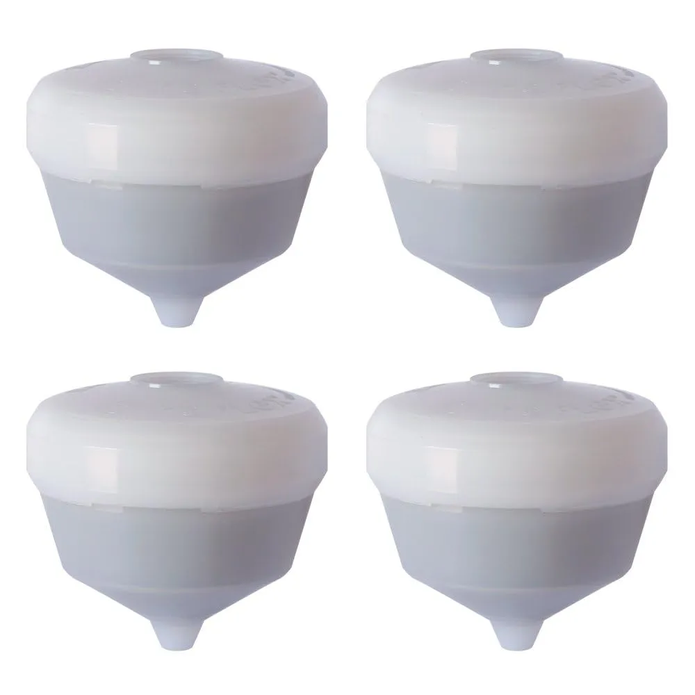 Siroflex 2800/4S Set 4 Cartucce Ricambio Uni 3A Depuratore Acqua Domestico Made in Italy | Depuratore Acqua Rubinetto Filtro acqua Rubinetto Cucina | Rimozione Calcare Rimozione Cloro Con Filtro