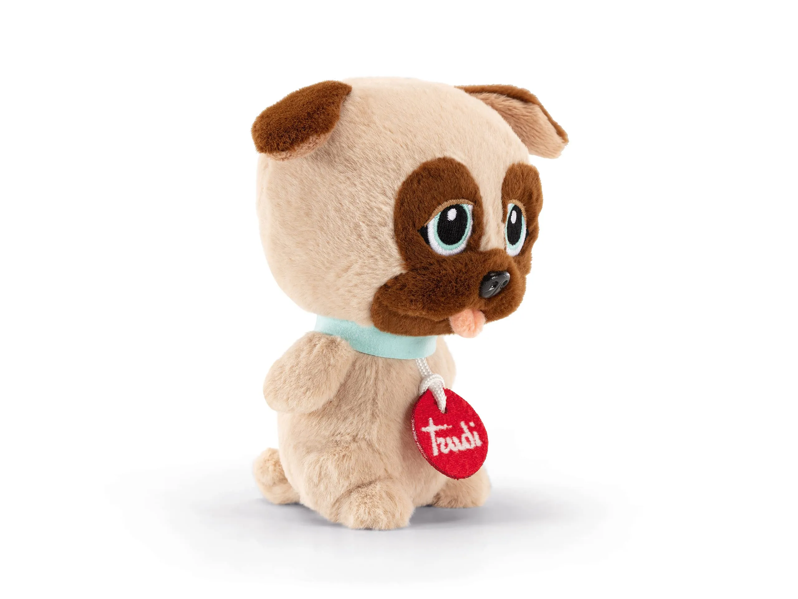 Trudi Friend Carlino Carlino peluche piccolo, regalo compleanno Trudino | 9x16x9cm taglia XS | Trudini Friends | modello 29154
